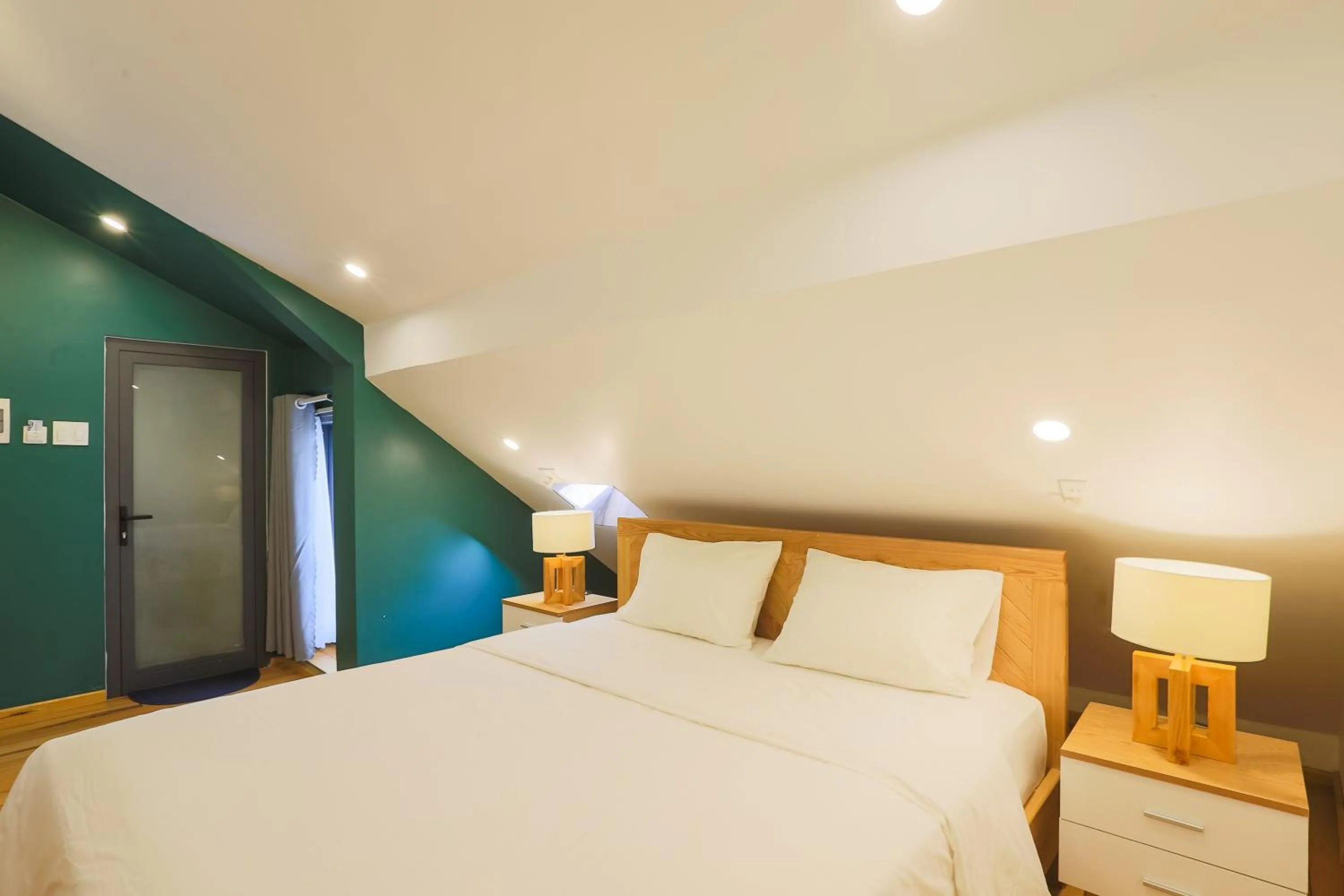 Bed in Thi Boutique Villa