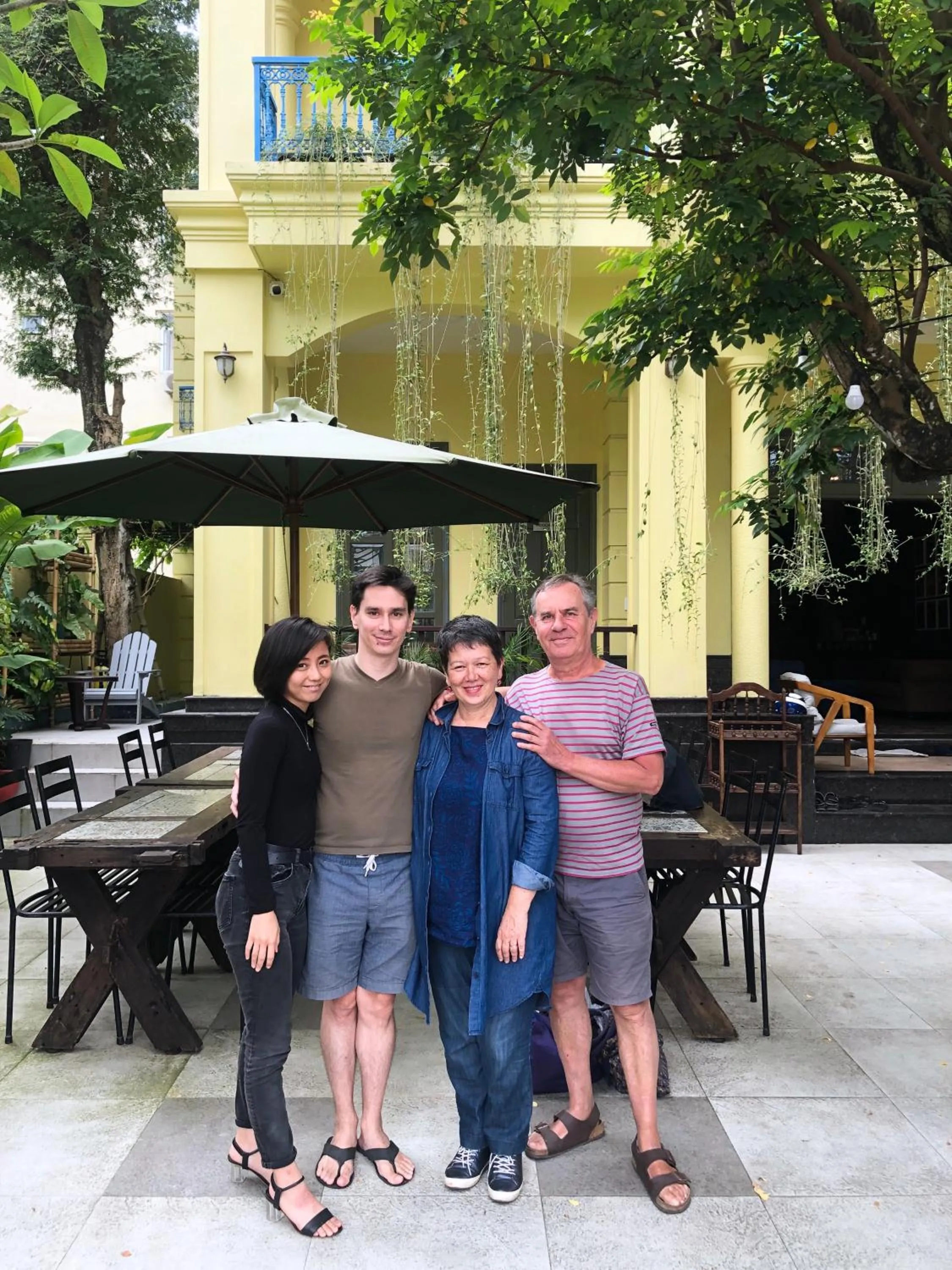 People in Thi Boutique Villa