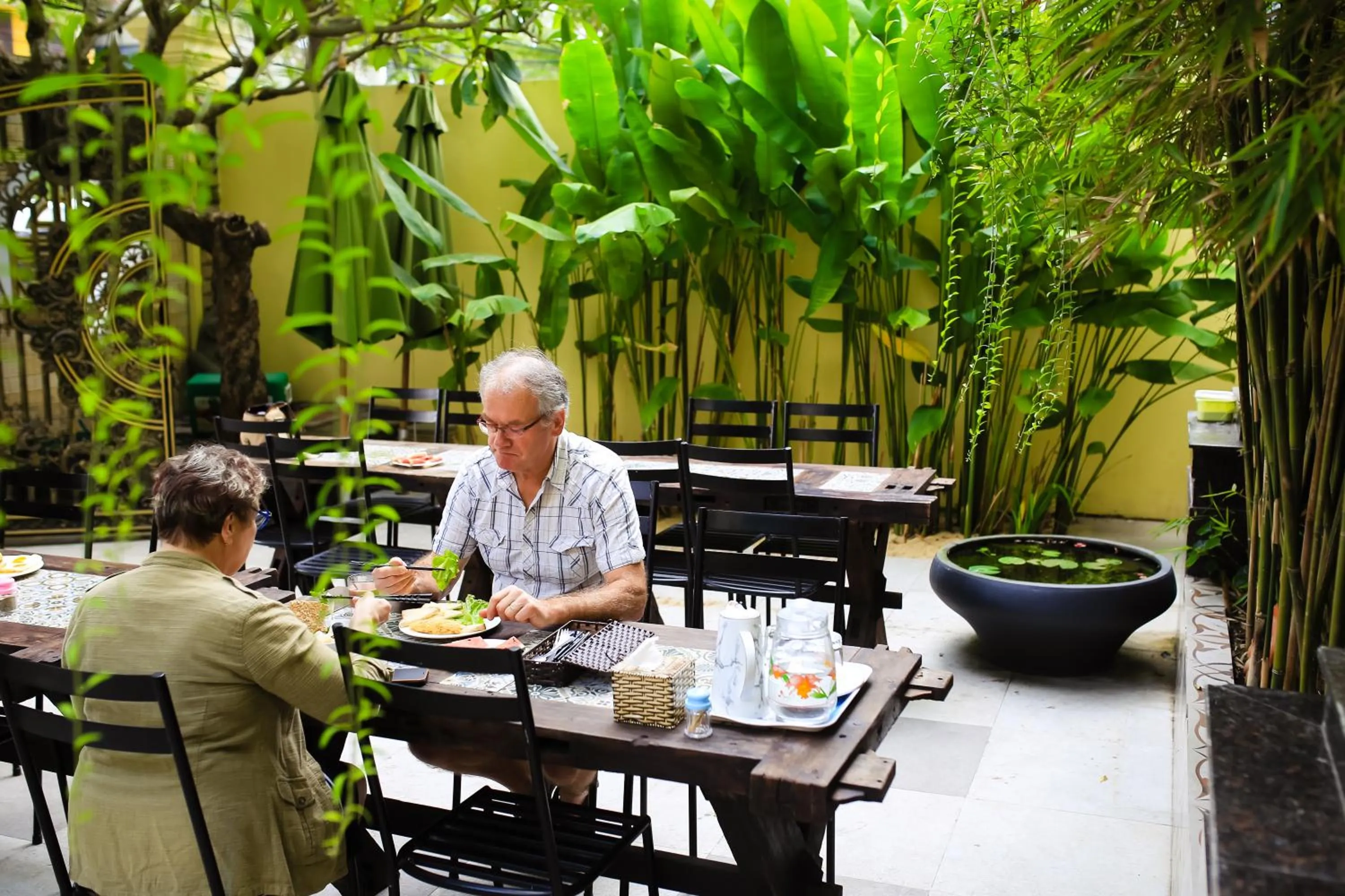 People in Thi Boutique Villa