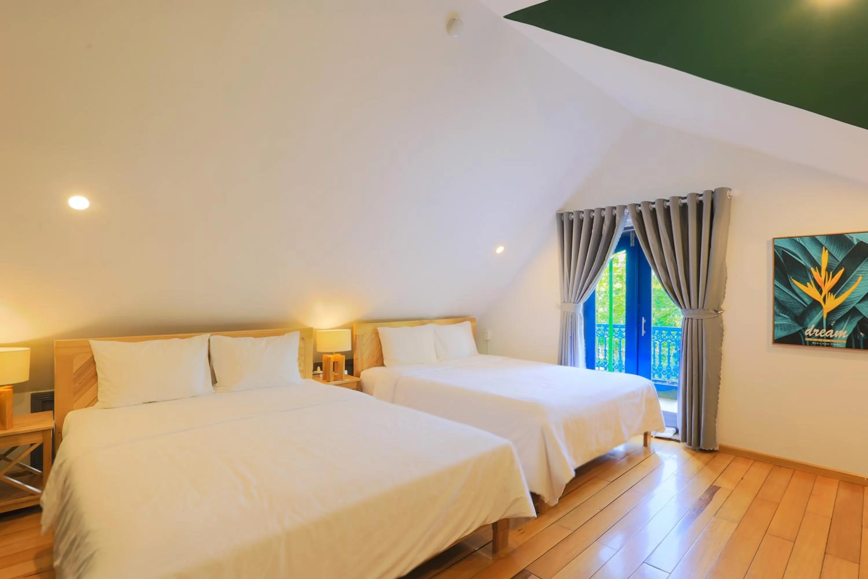 Bed in Thi Boutique Villa