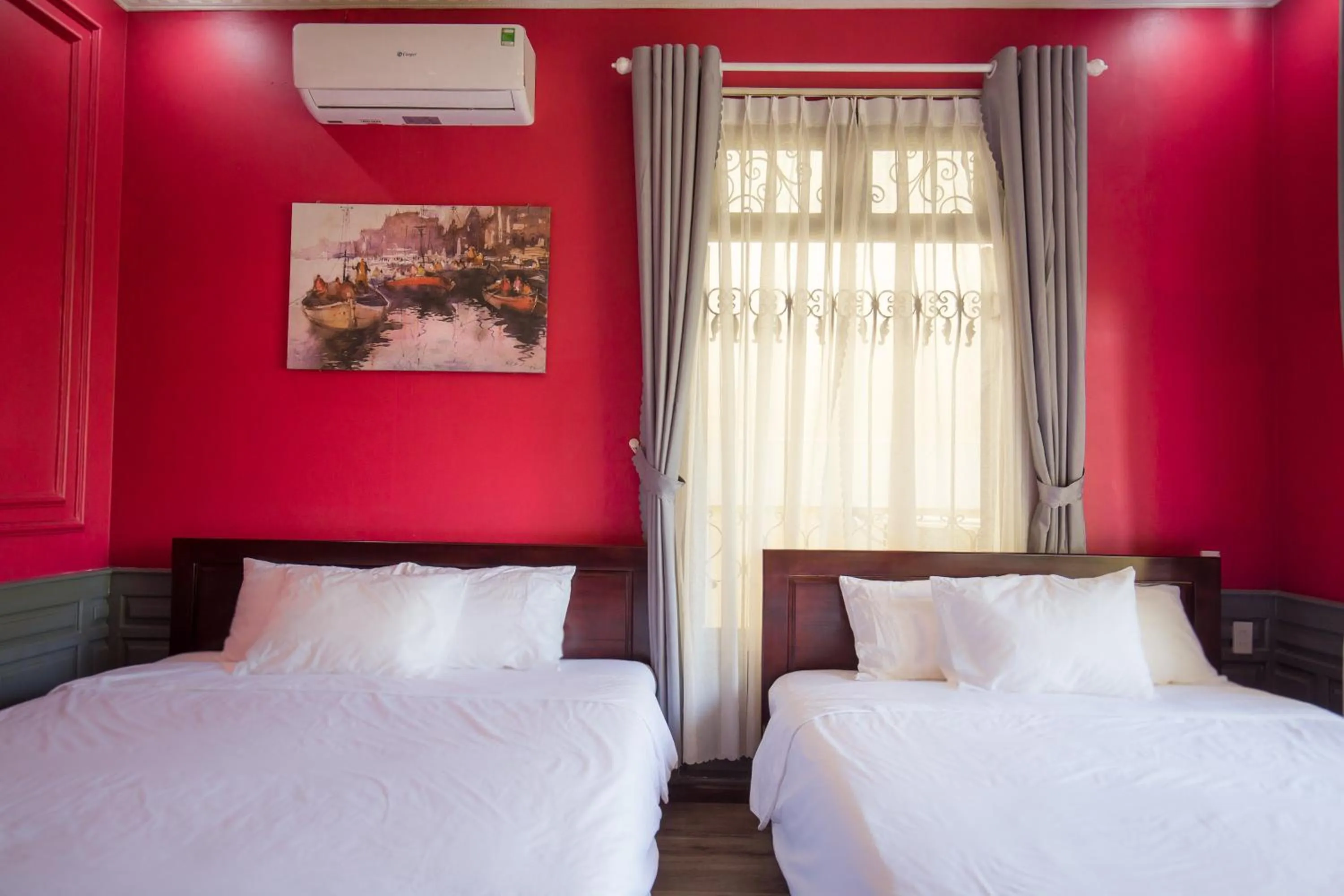 Bed in Thi Boutique Villa