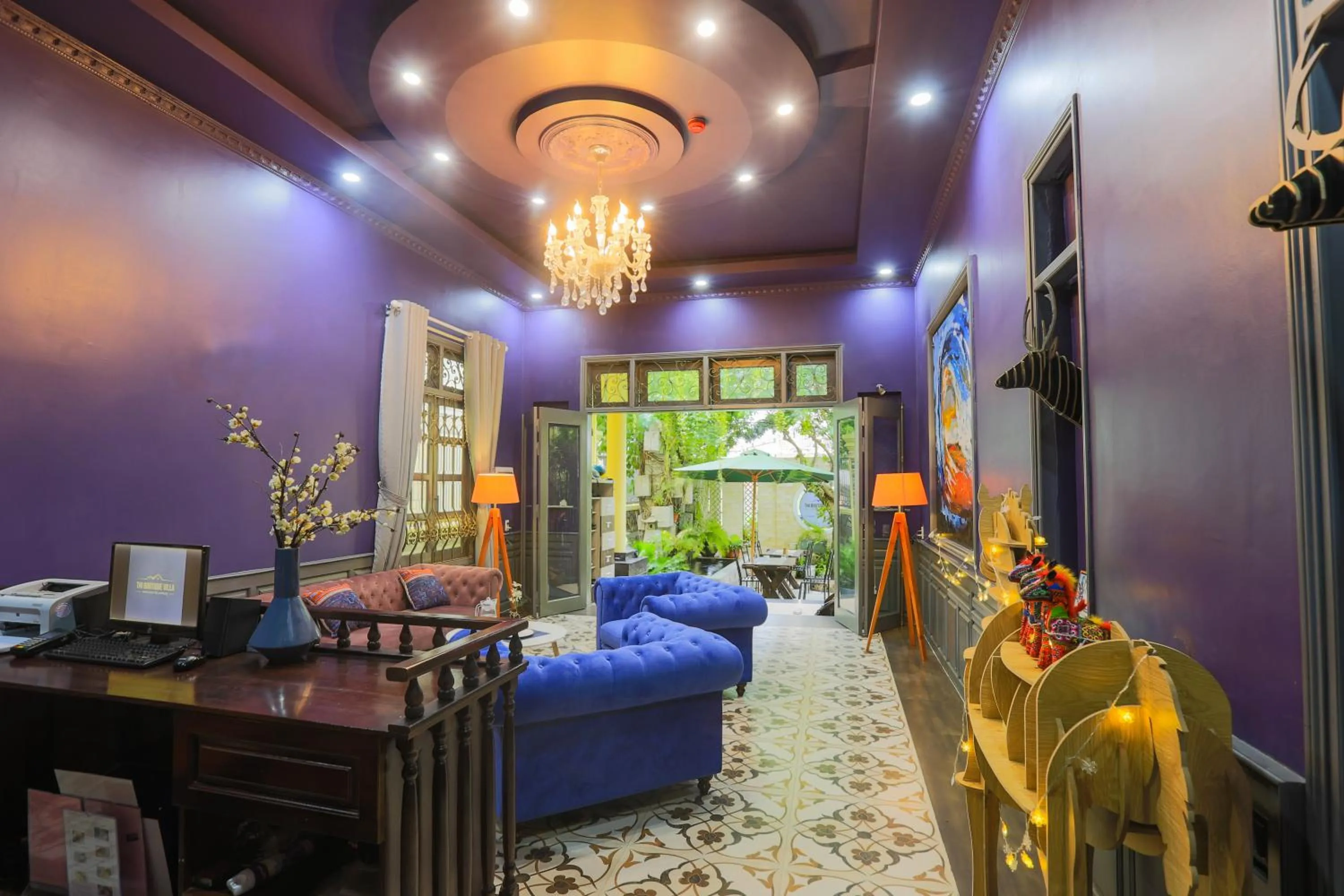 Living room in Thi Boutique Villa