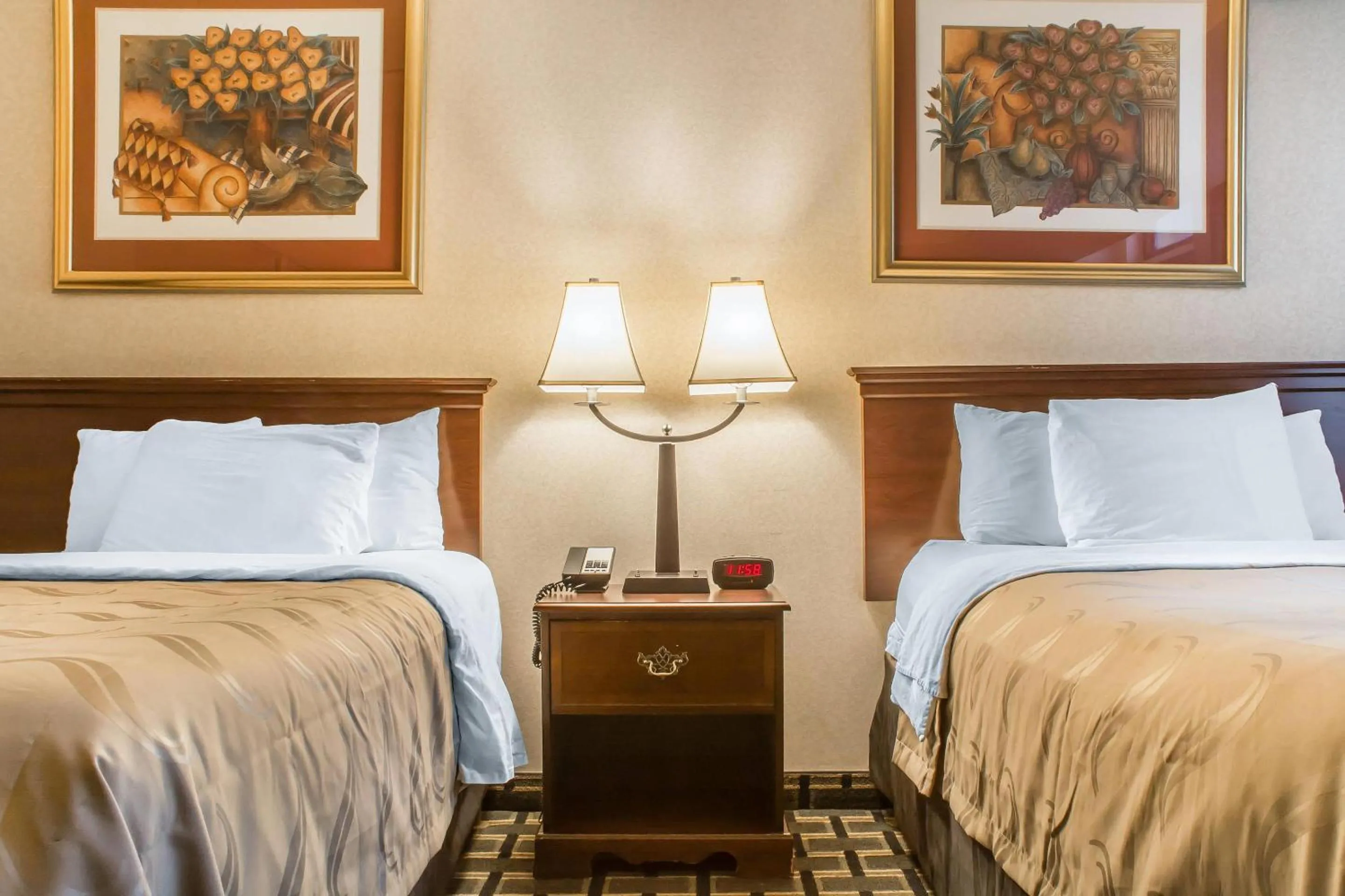 Bedroom, Bed in Quality Inn & Suites Palm Island Indoor Waterpark