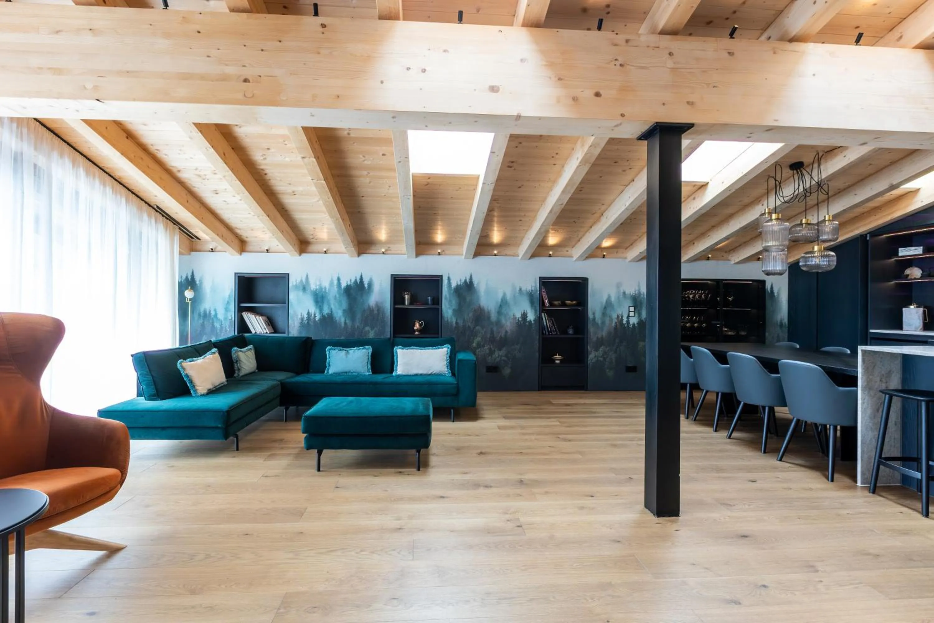 Living room in Hotel Madlein