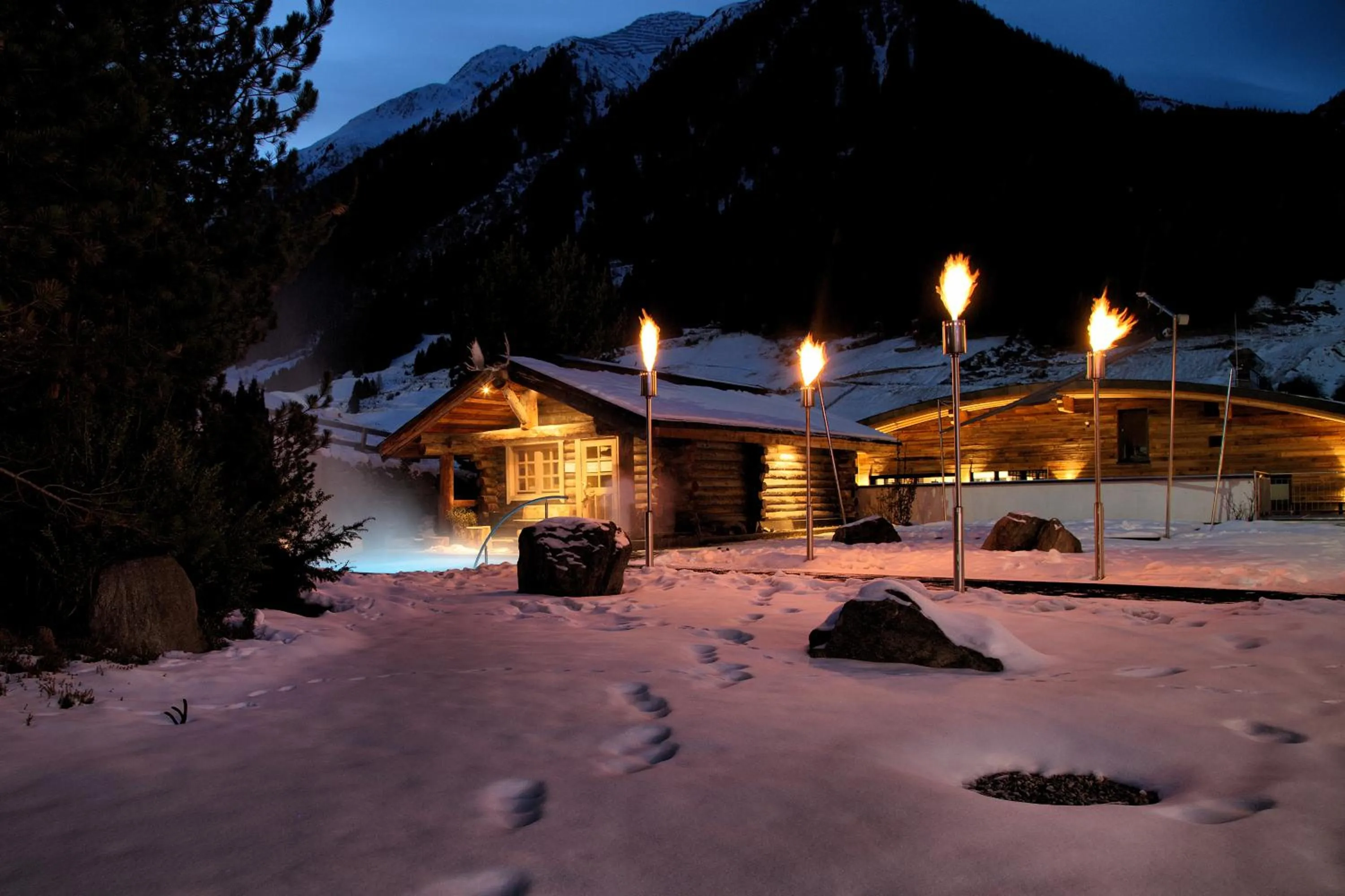 Spa and wellness centre/facilities in Hotel Madlein