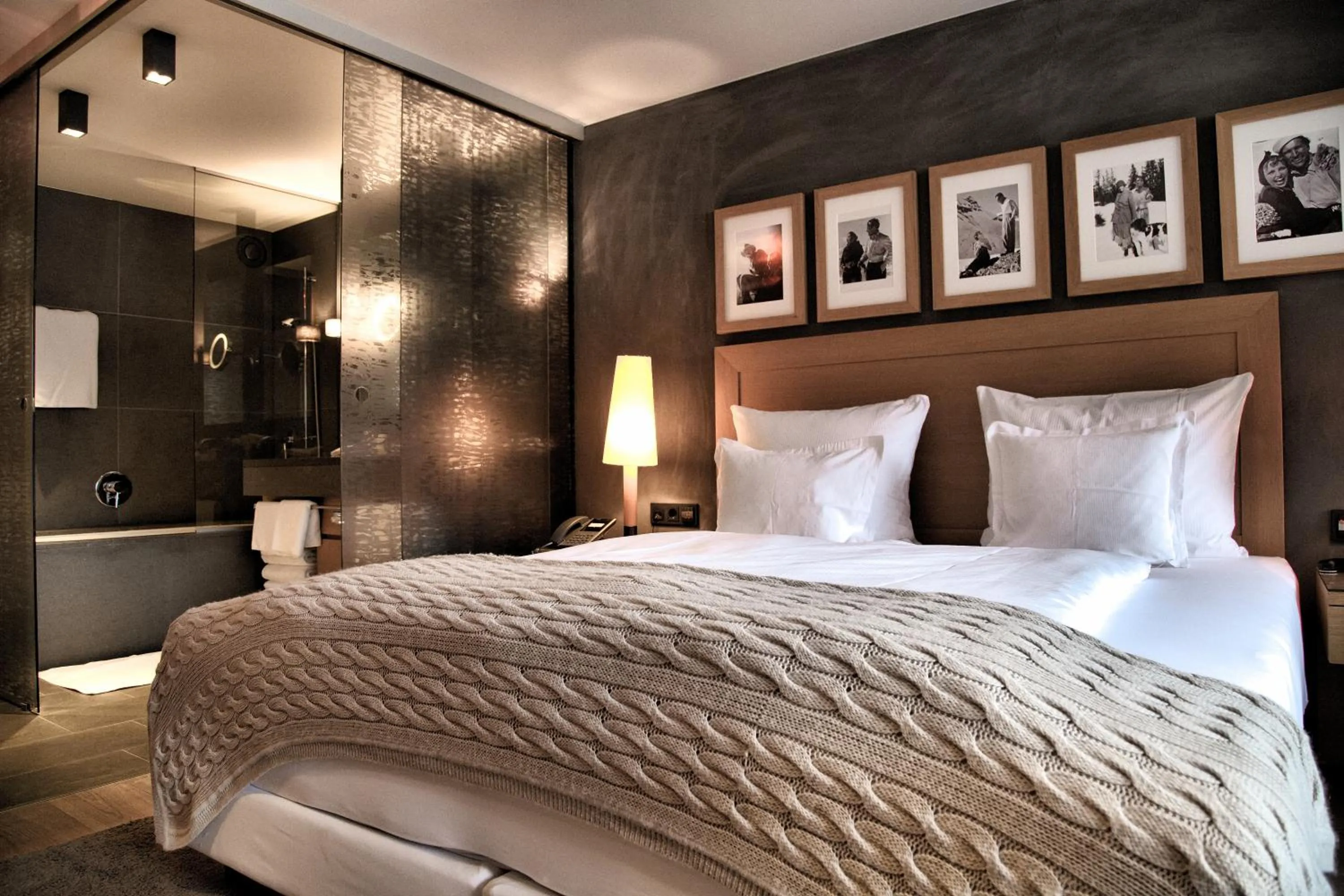 Bedroom, Bed in Hotel Madlein