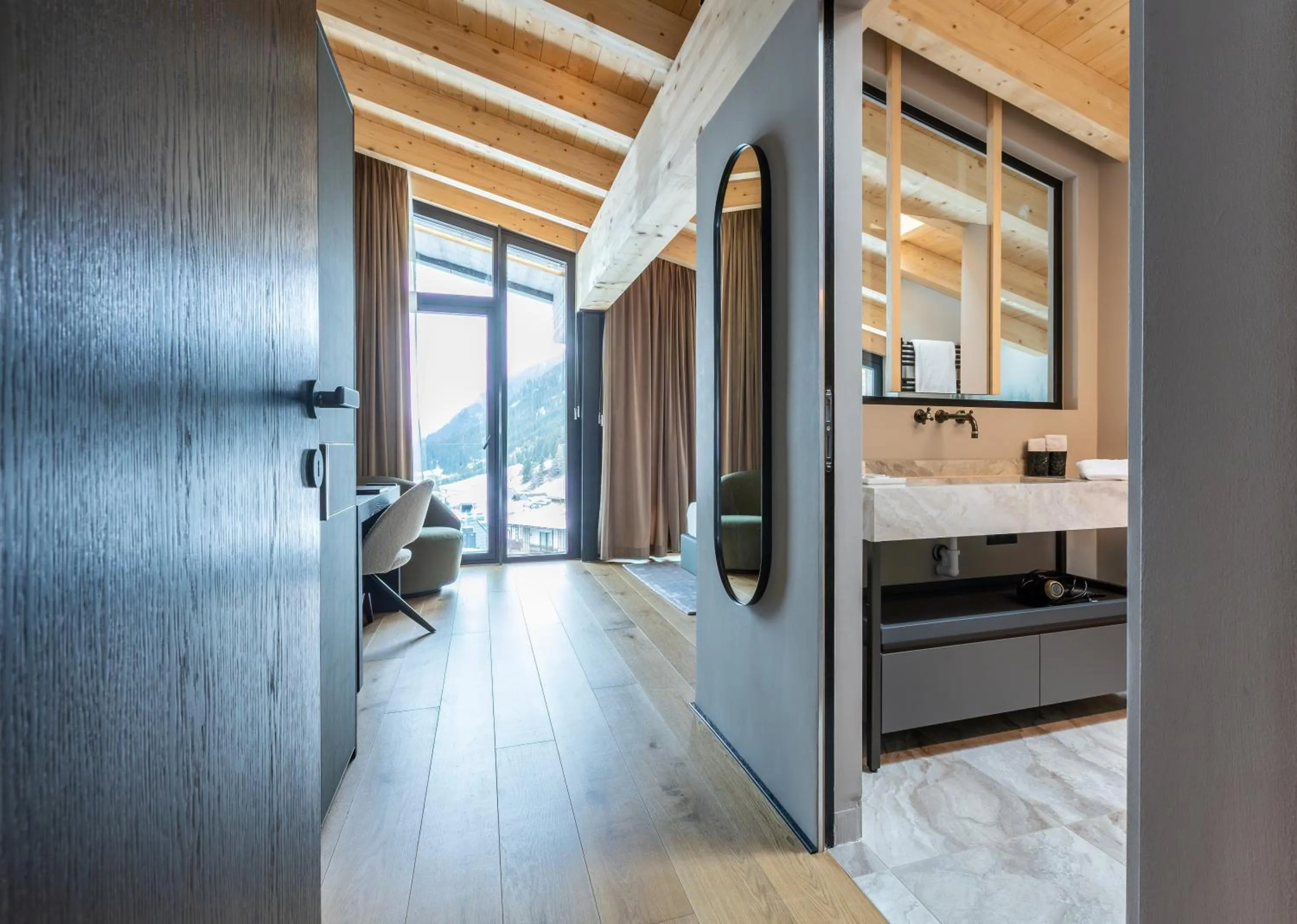 Bathroom in Hotel Madlein