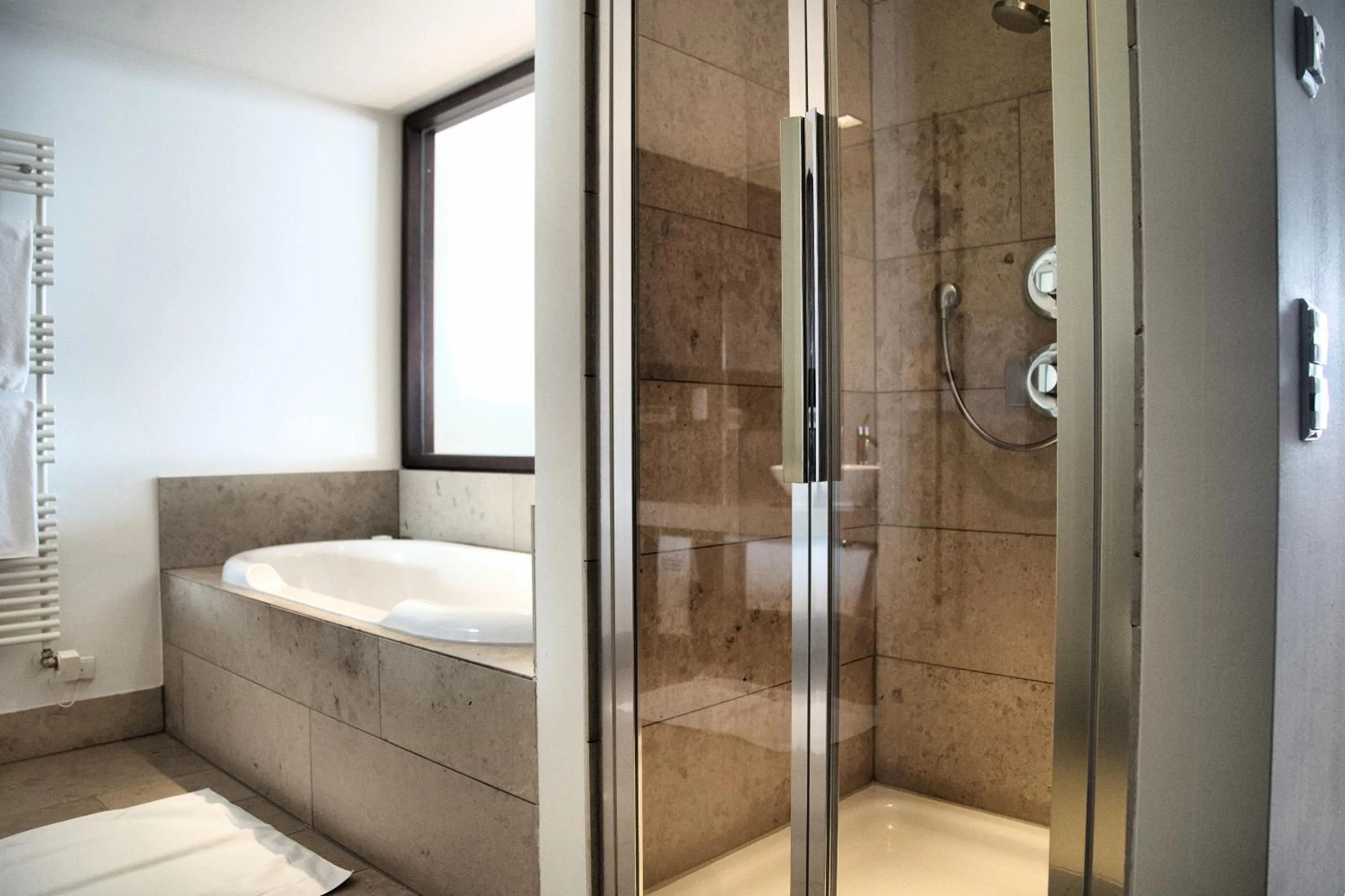 Bathroom in Hotel Madlein