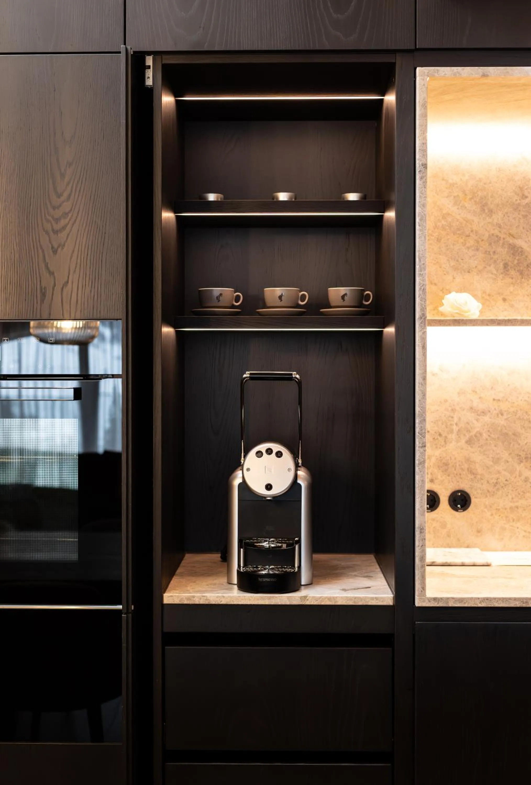 kitchen in Hotel Madlein