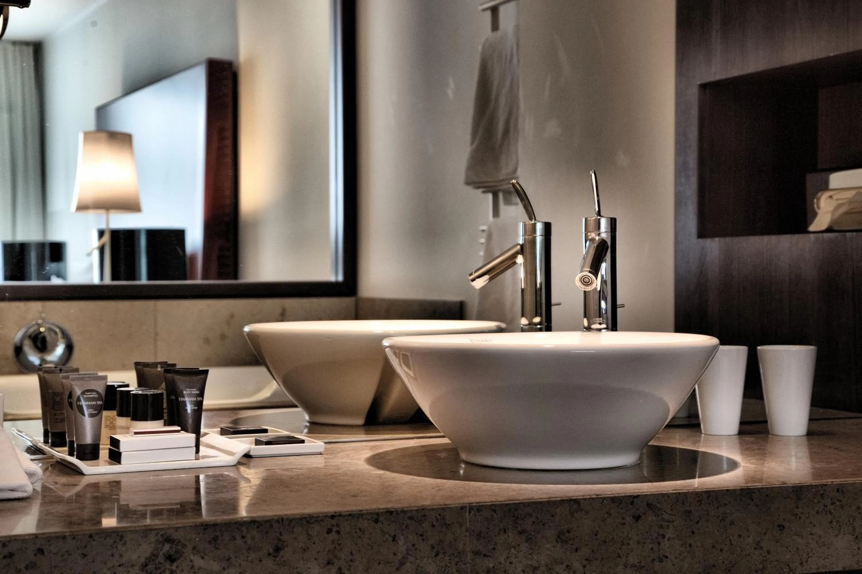 Bathroom in Hotel Madlein