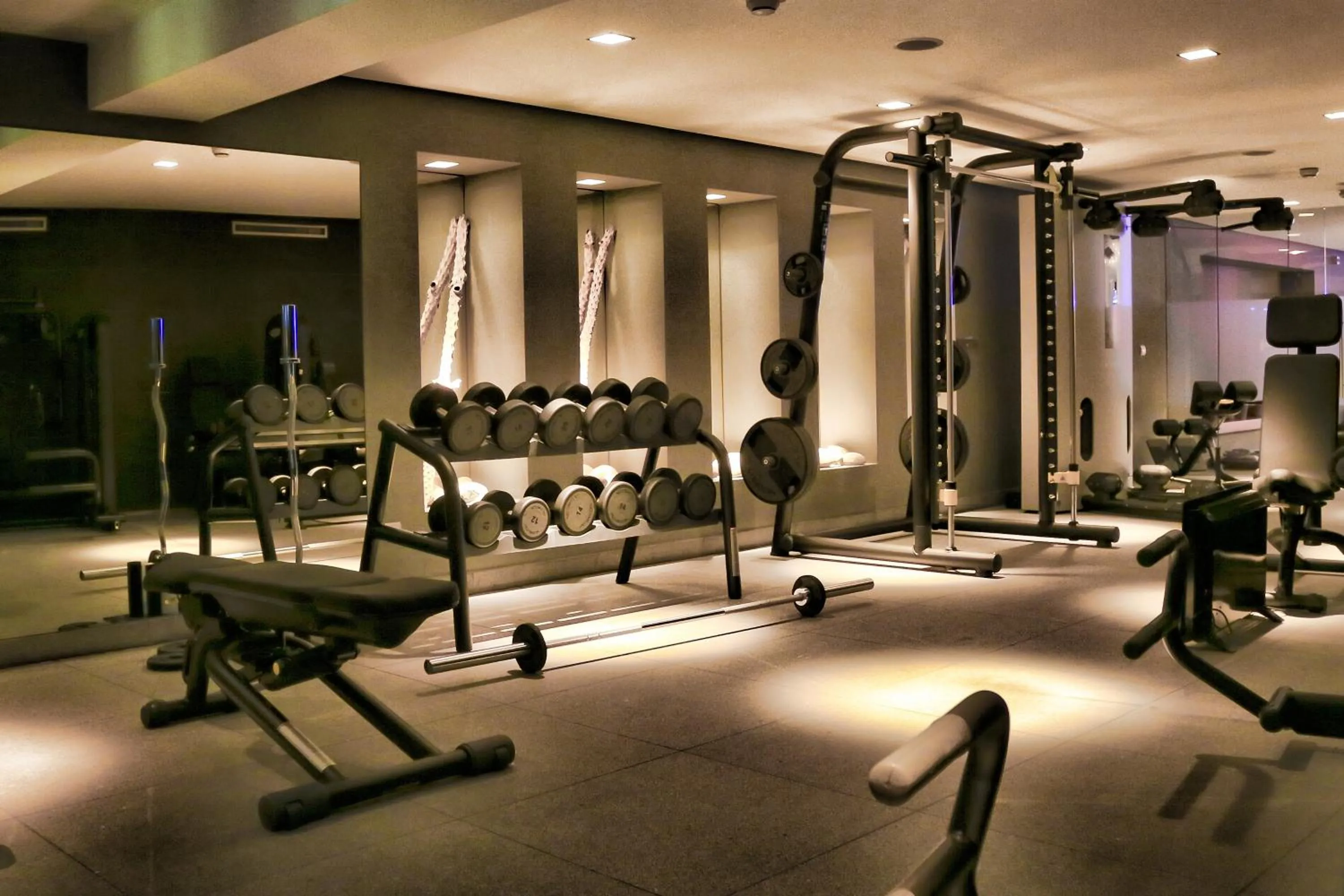 Fitness centre/facilities in Hotel Madlein