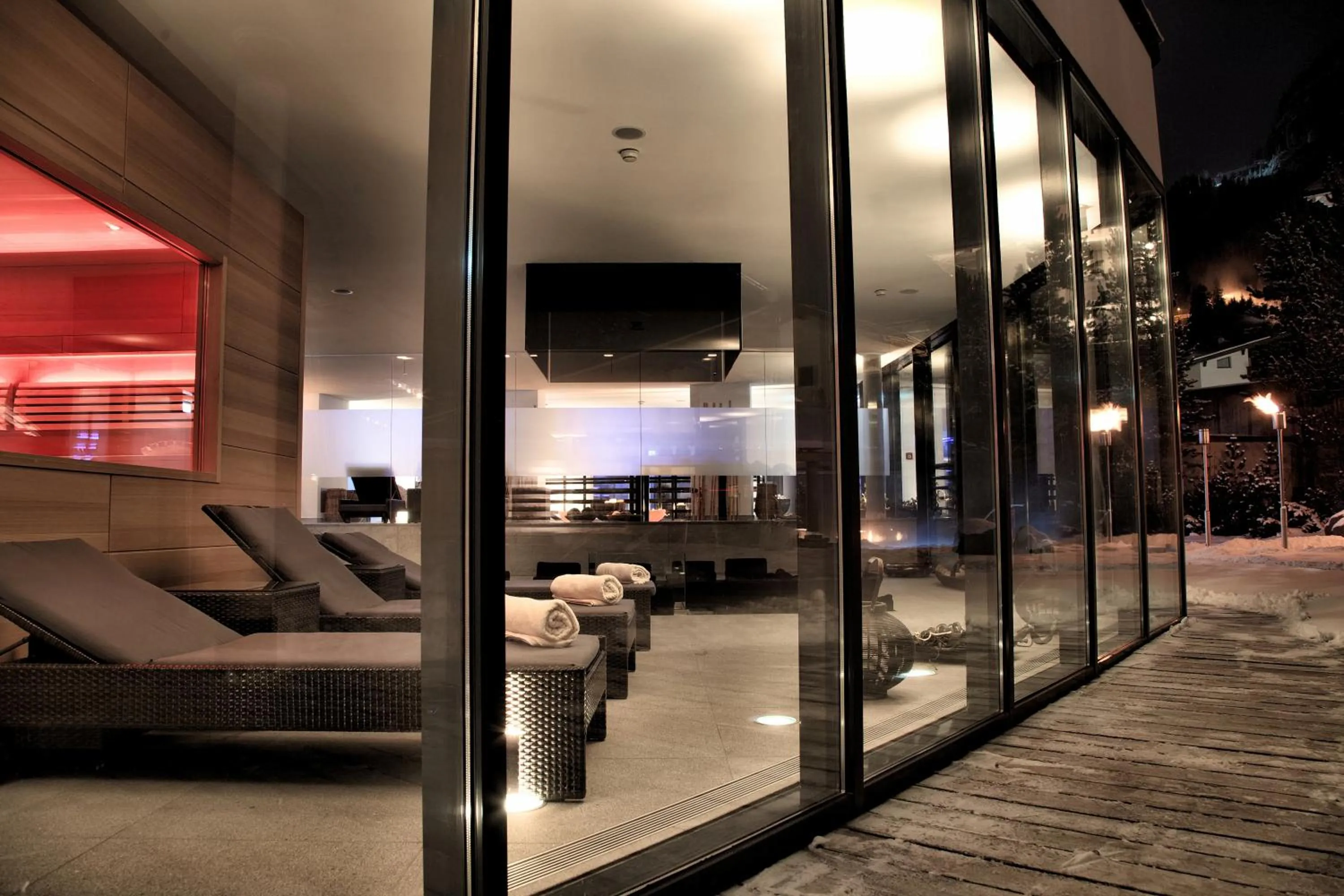 Spa and wellness centre/facilities in Hotel Madlein