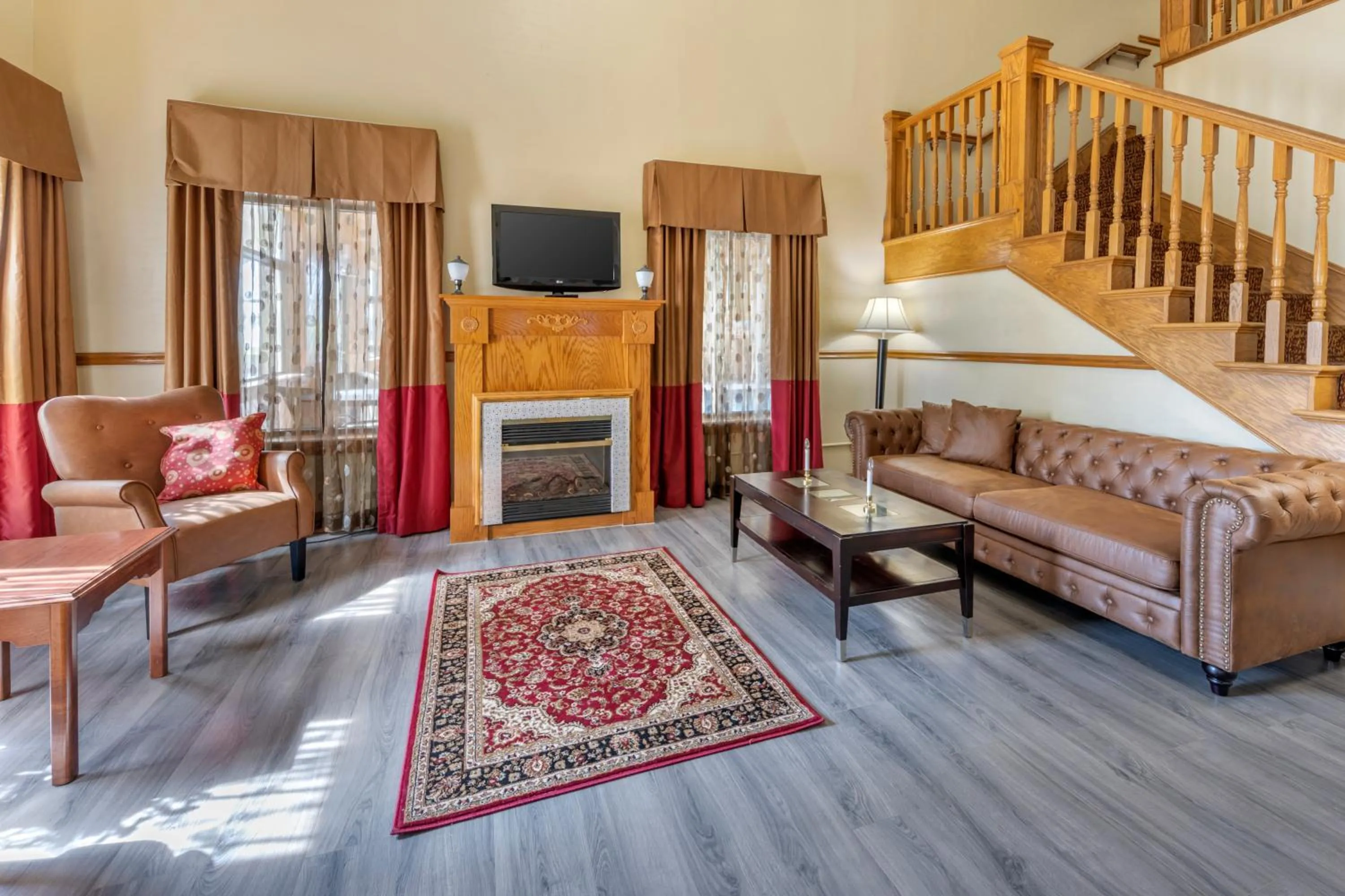 Lobby or reception in Quality Inn Greenville North