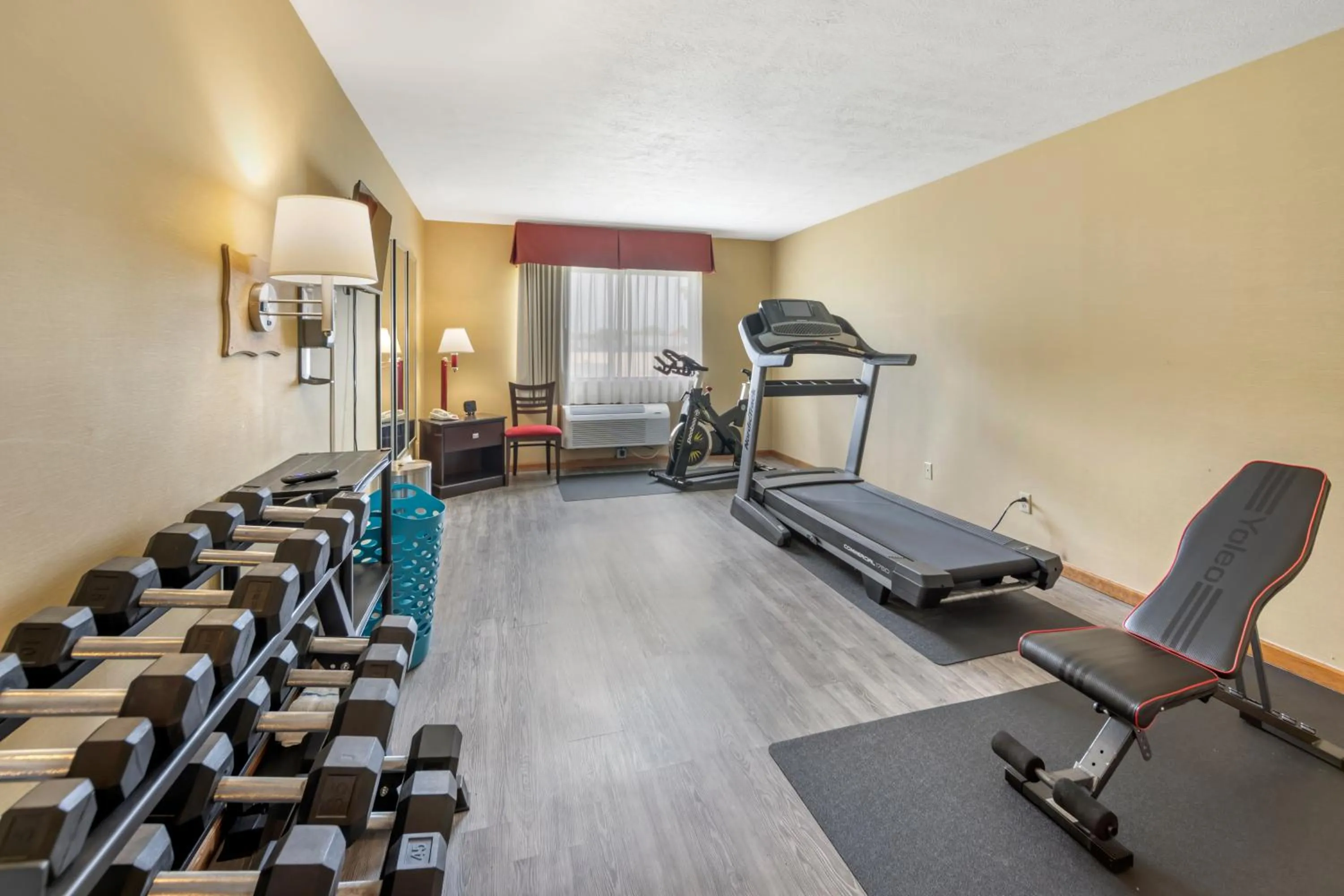 Fitness centre/facilities in Quality Inn Greenville North
