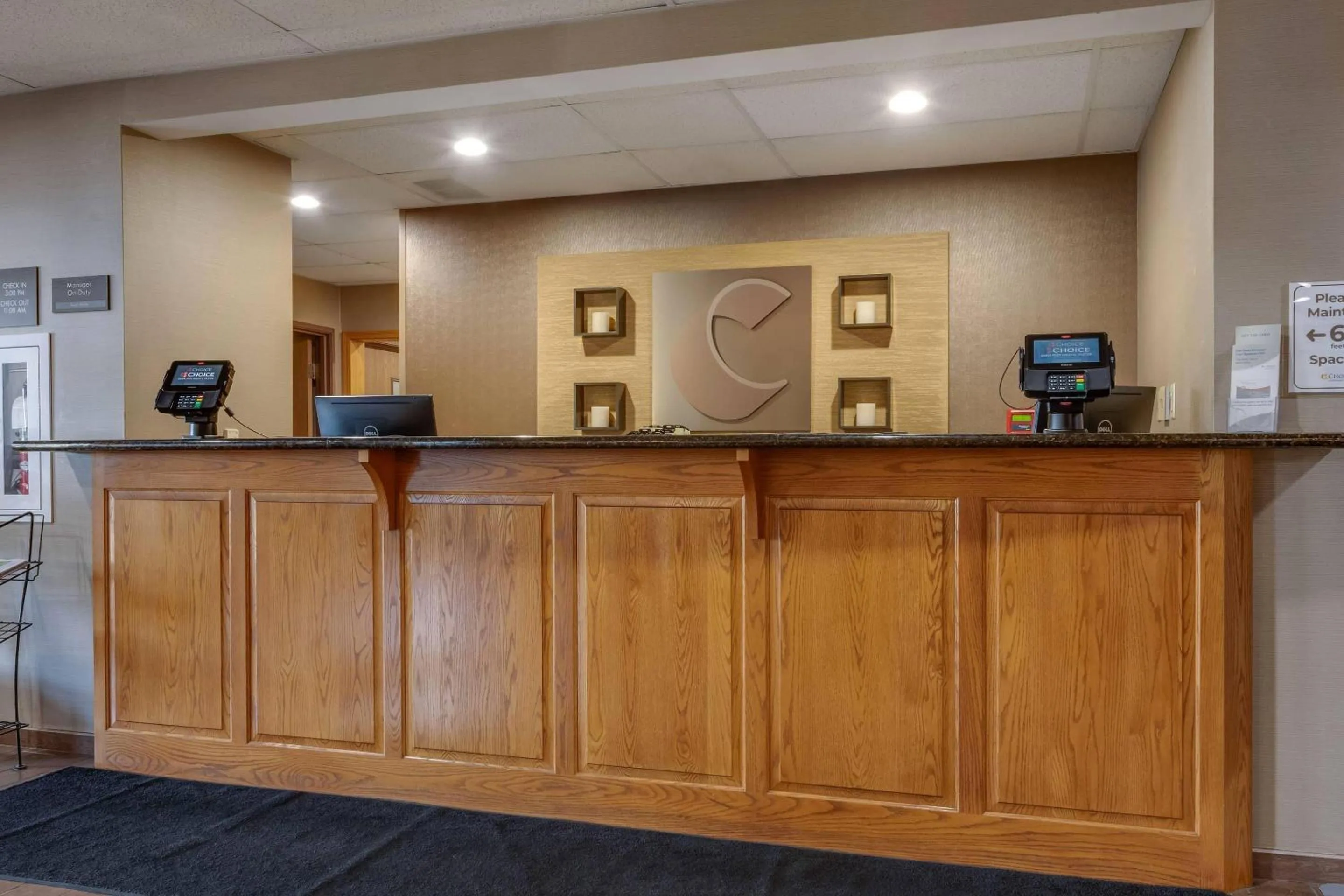 Lobby or reception in Comfort Inn Millersburg