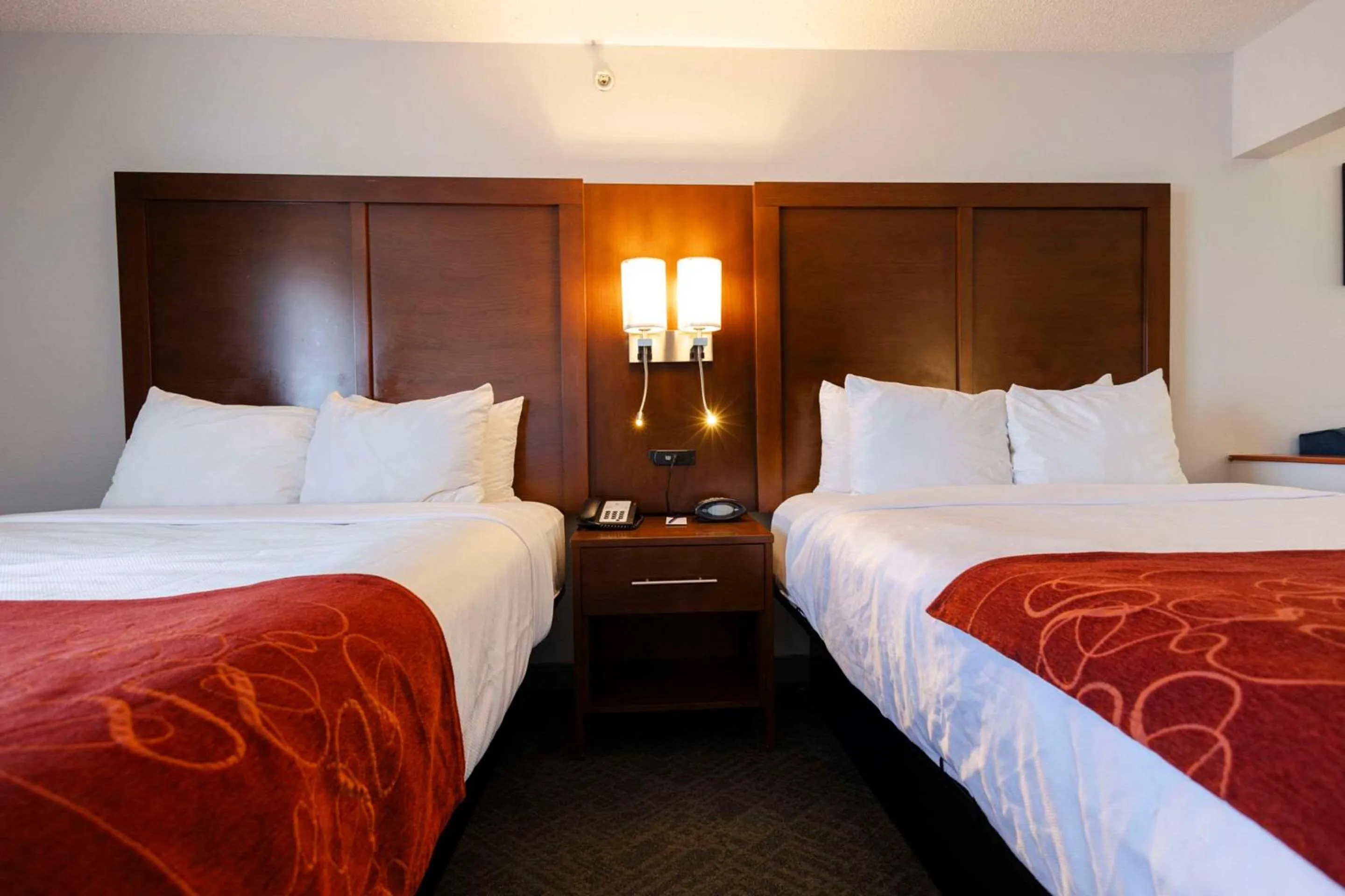 Bedroom, Bed in Comfort Suites Springfield I-70