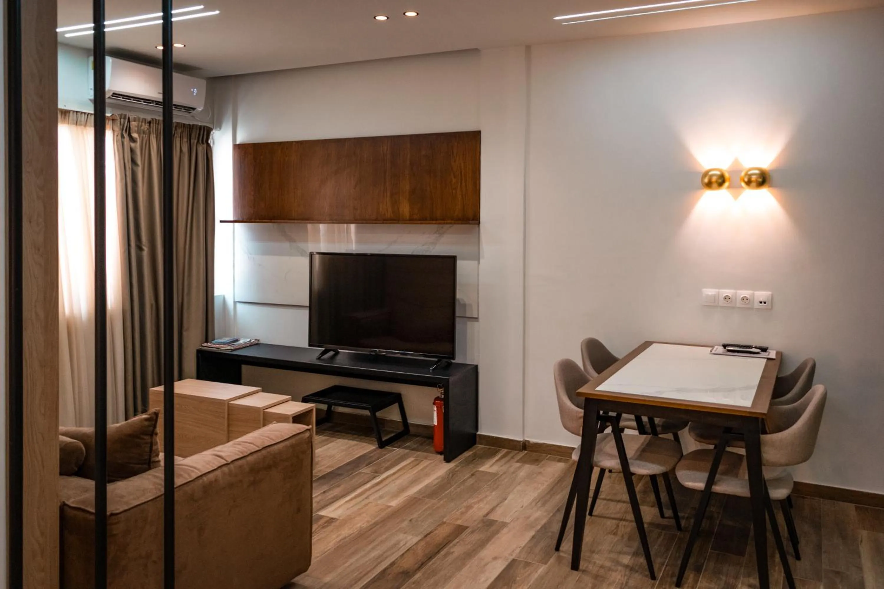 Living room in My Athens Place