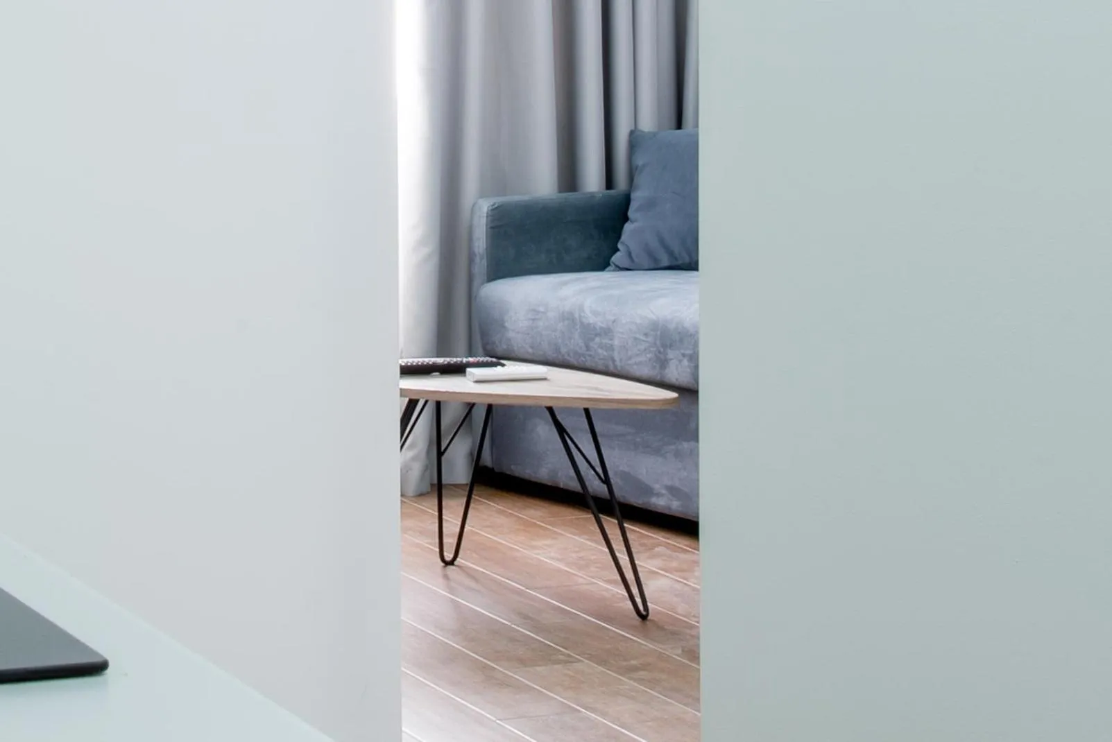 Living room, Bed in My Athens Place