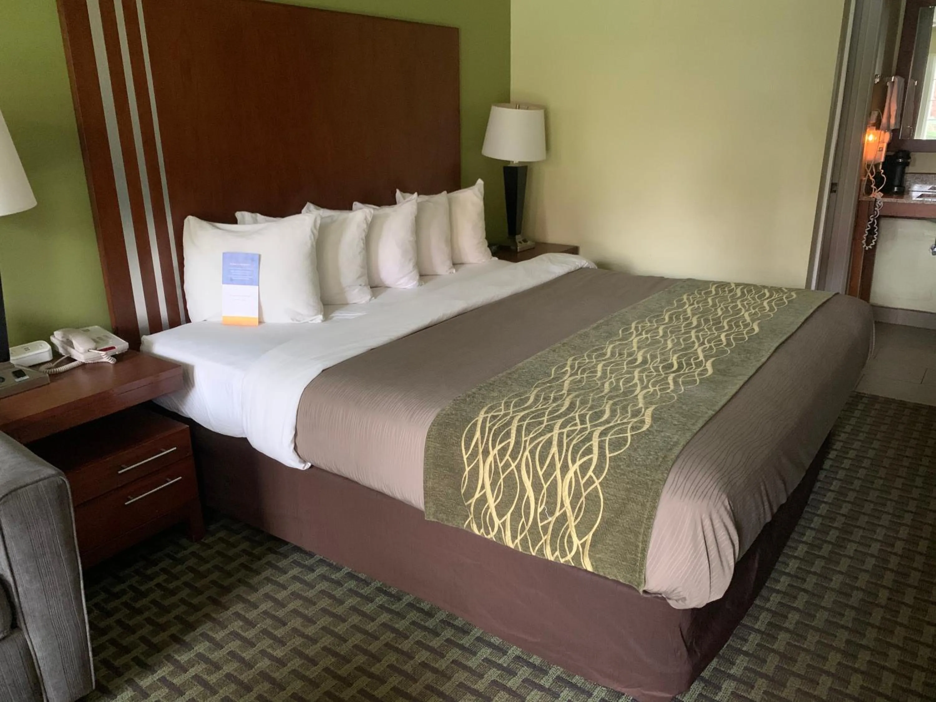 Bathroom, Bed in Days Inn by Wyndham Austintown