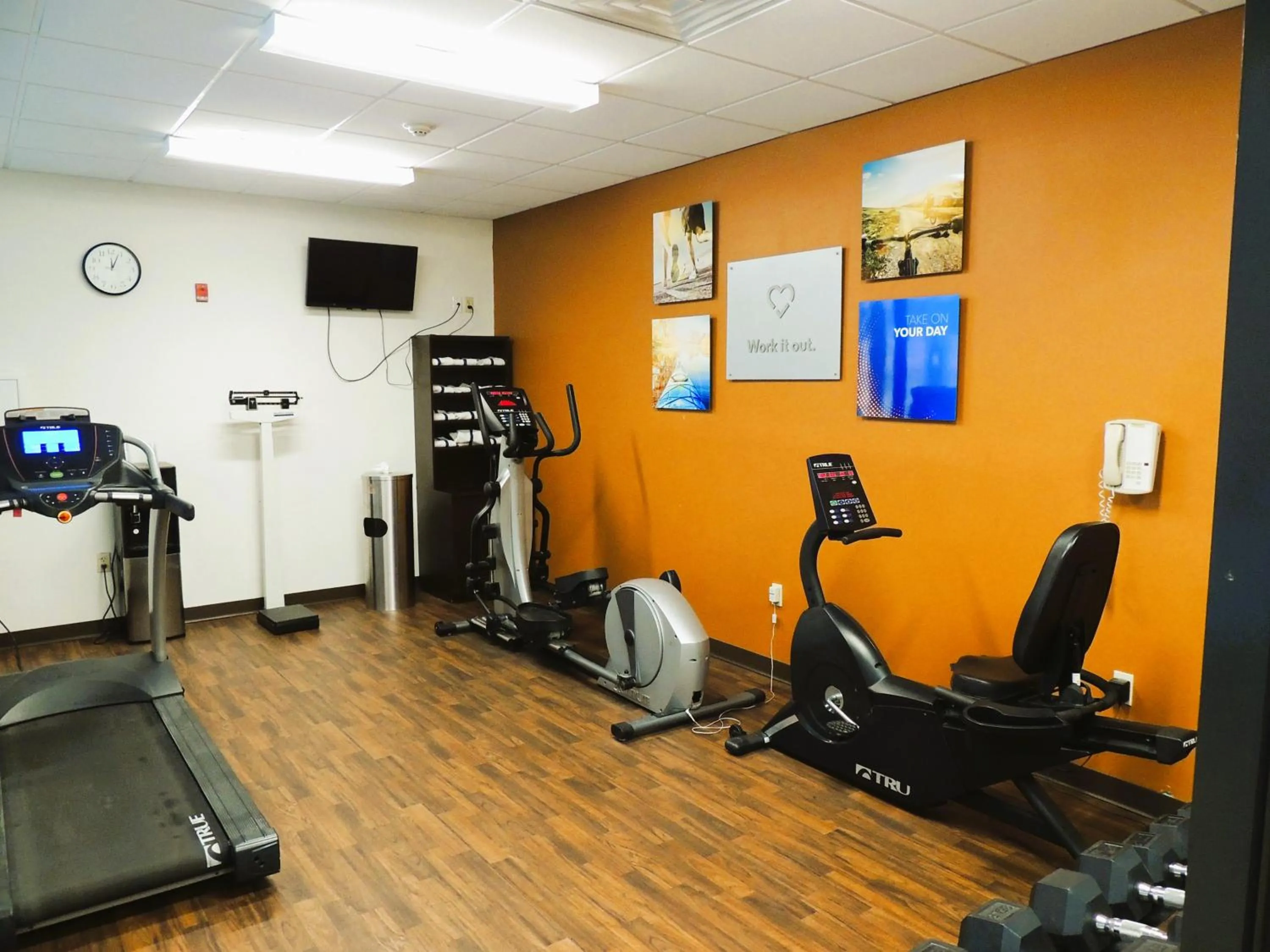 Fitness centre/facilities in Comfort Suites Twinsburg