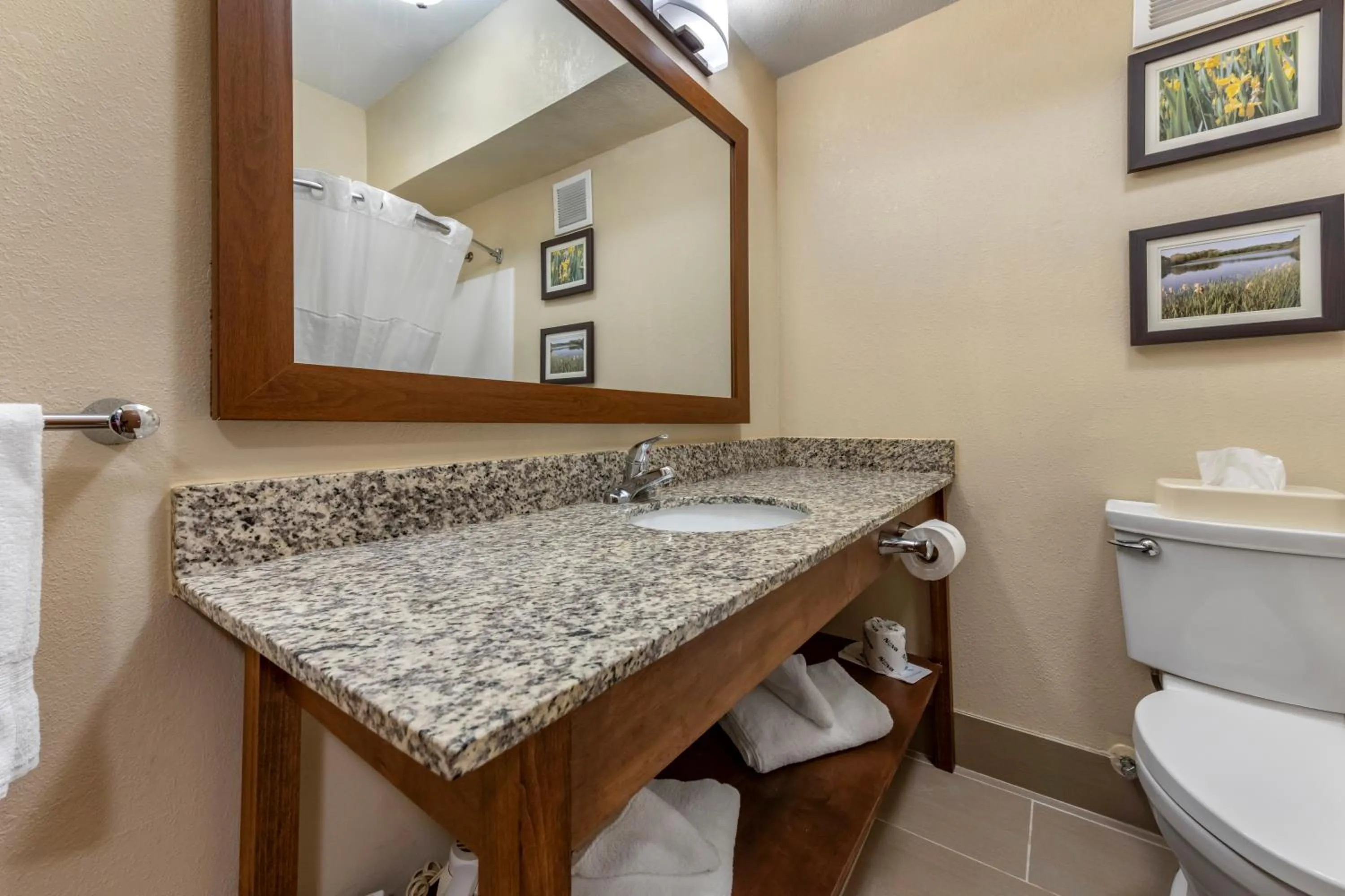 Bathroom in Comfort Inn & Suites Streetsboro - Kent