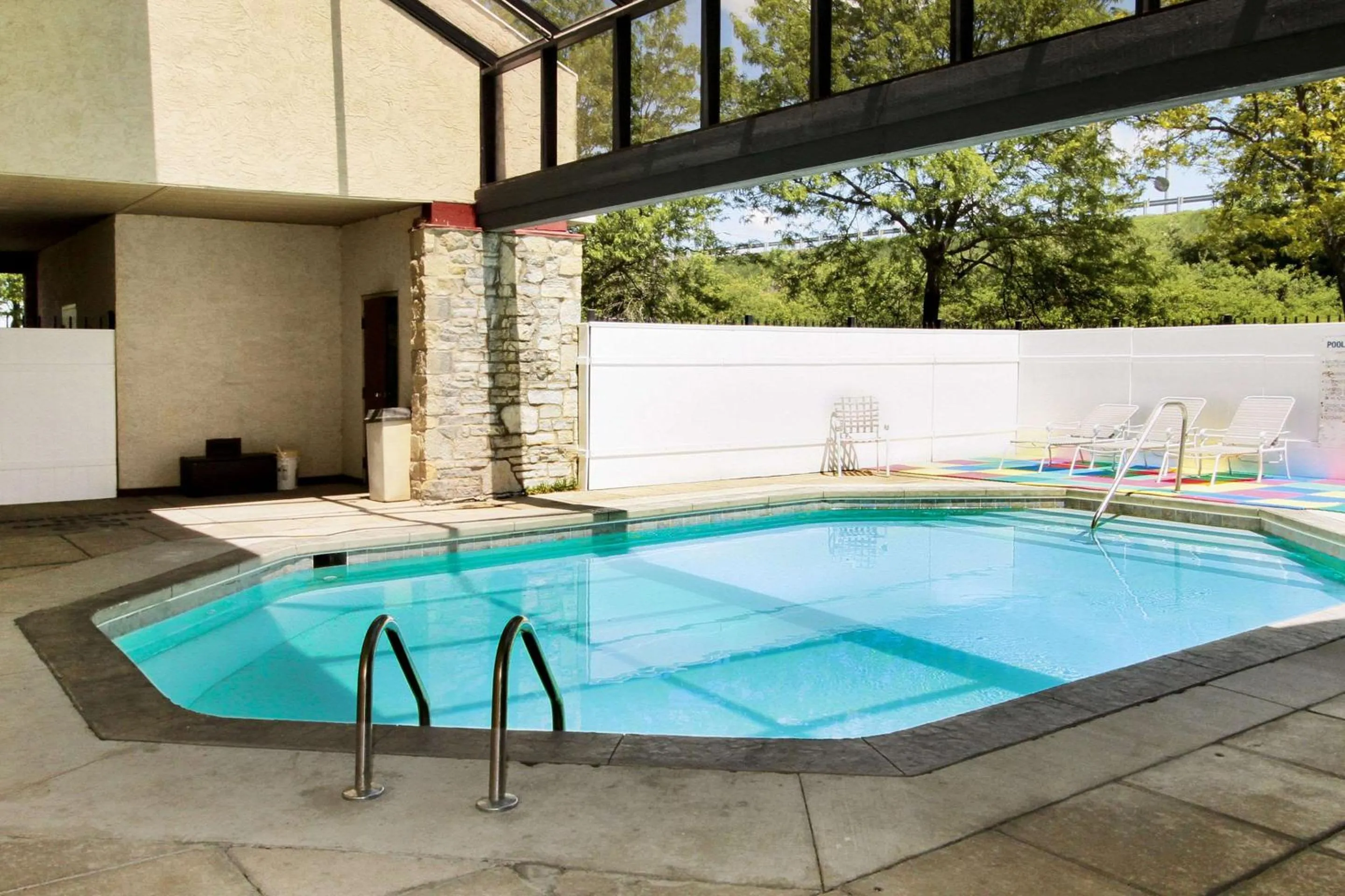 On site in Econo Lodge