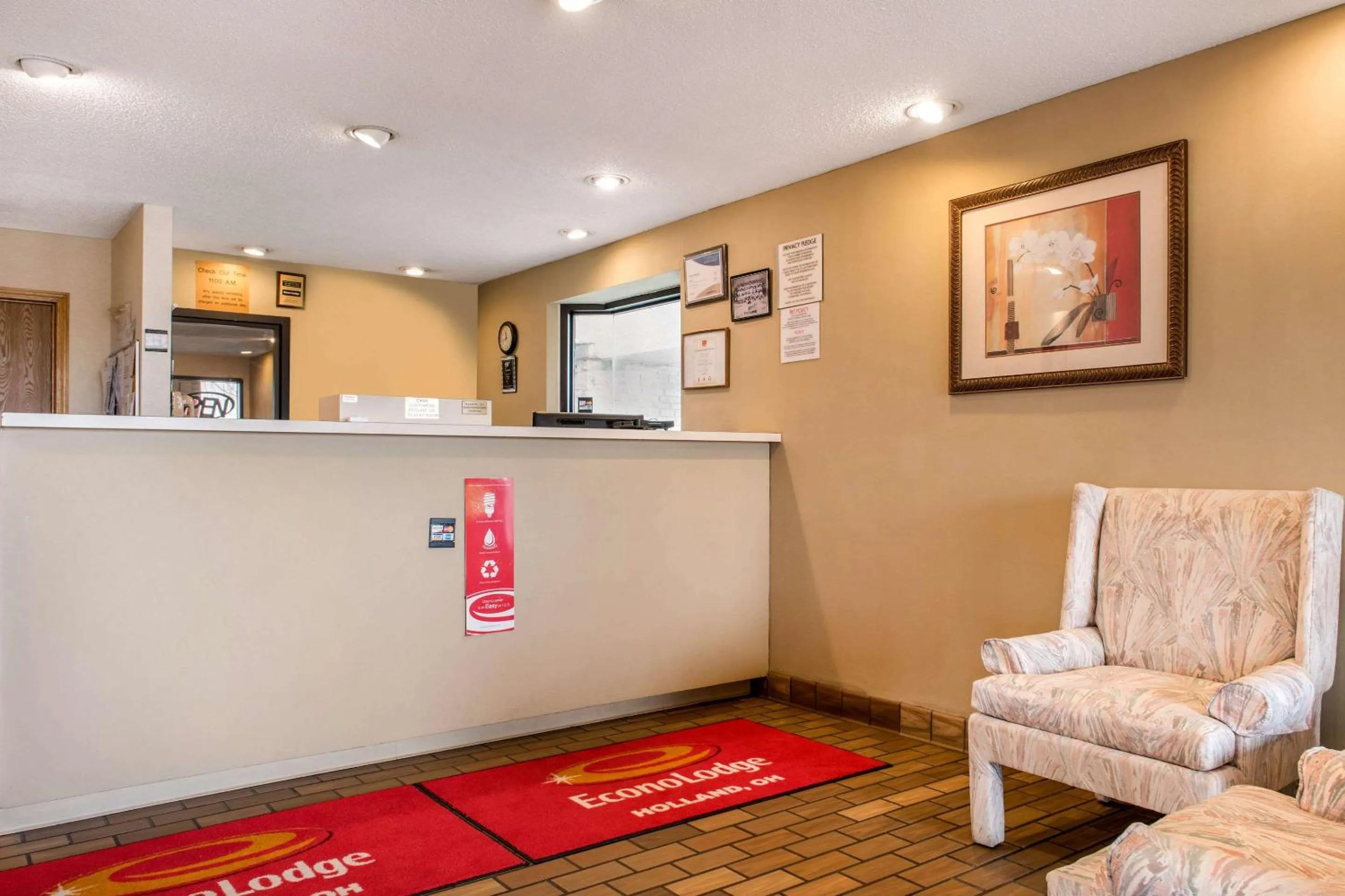 Lobby or reception in Econo Lodge