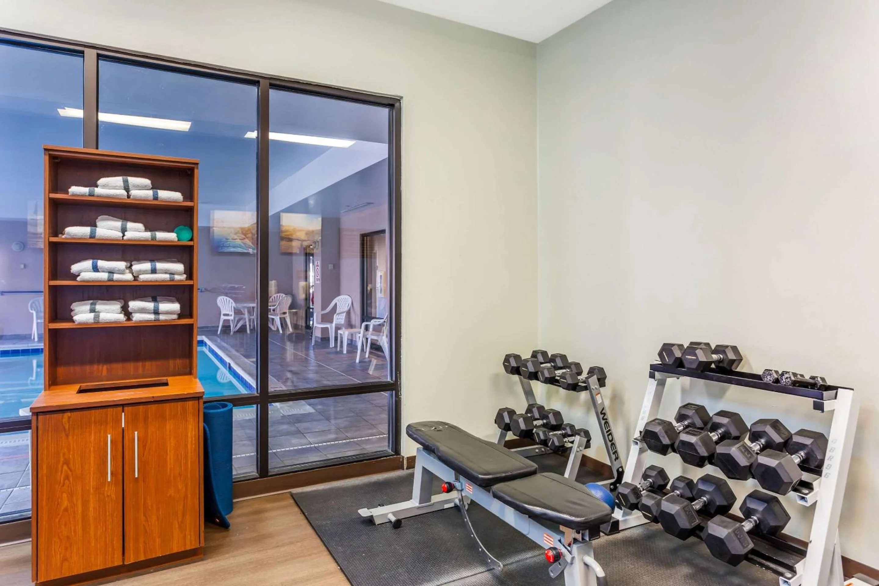 Fitness centre/facilities in Comfort Suites South Point - Huntington