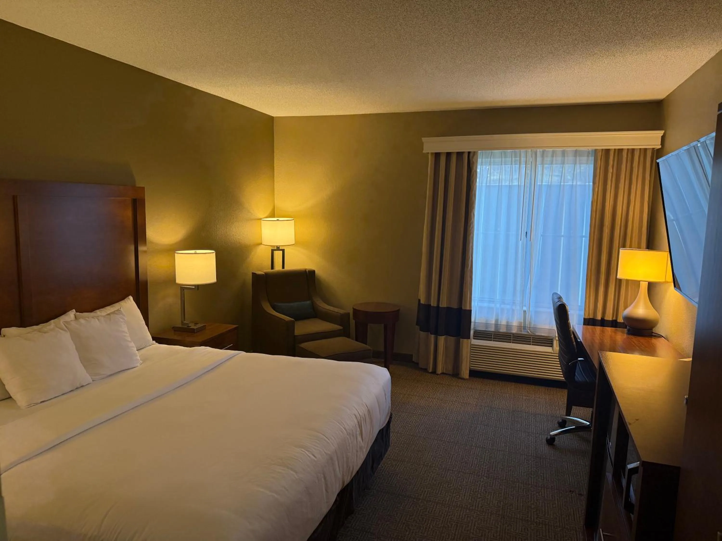 Living room, Bed in Comfort Inn North-Polaris