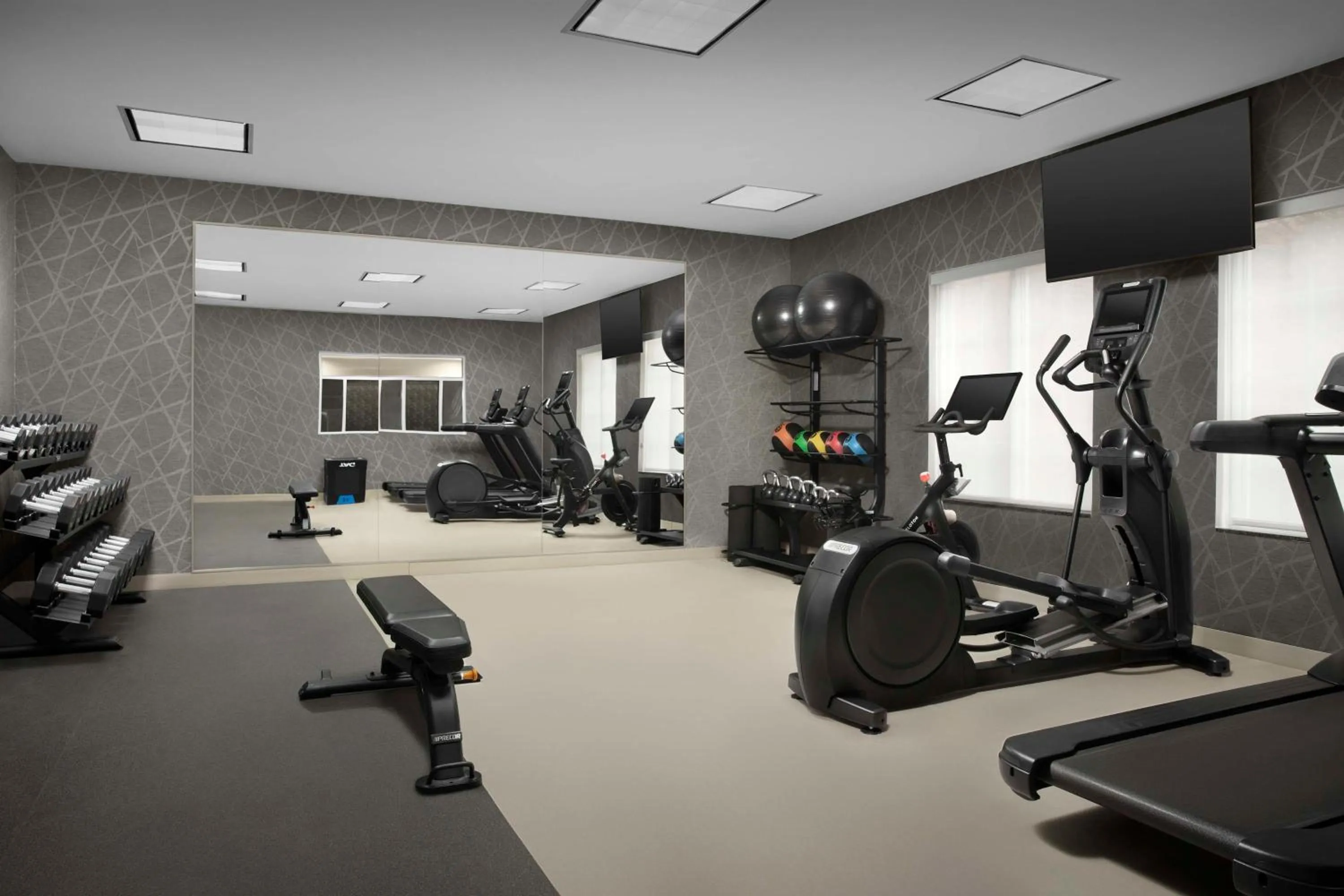 Fitness centre/facilities in Homewood Suites by Hilton Irving-DFW Airport