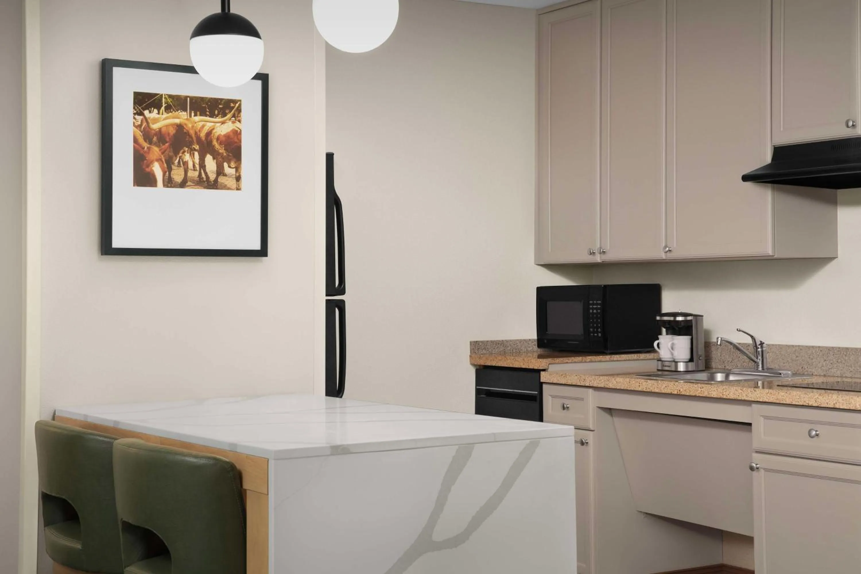 Kitchen or kitchenette in Homewood Suites by Hilton Irving-DFW Airport