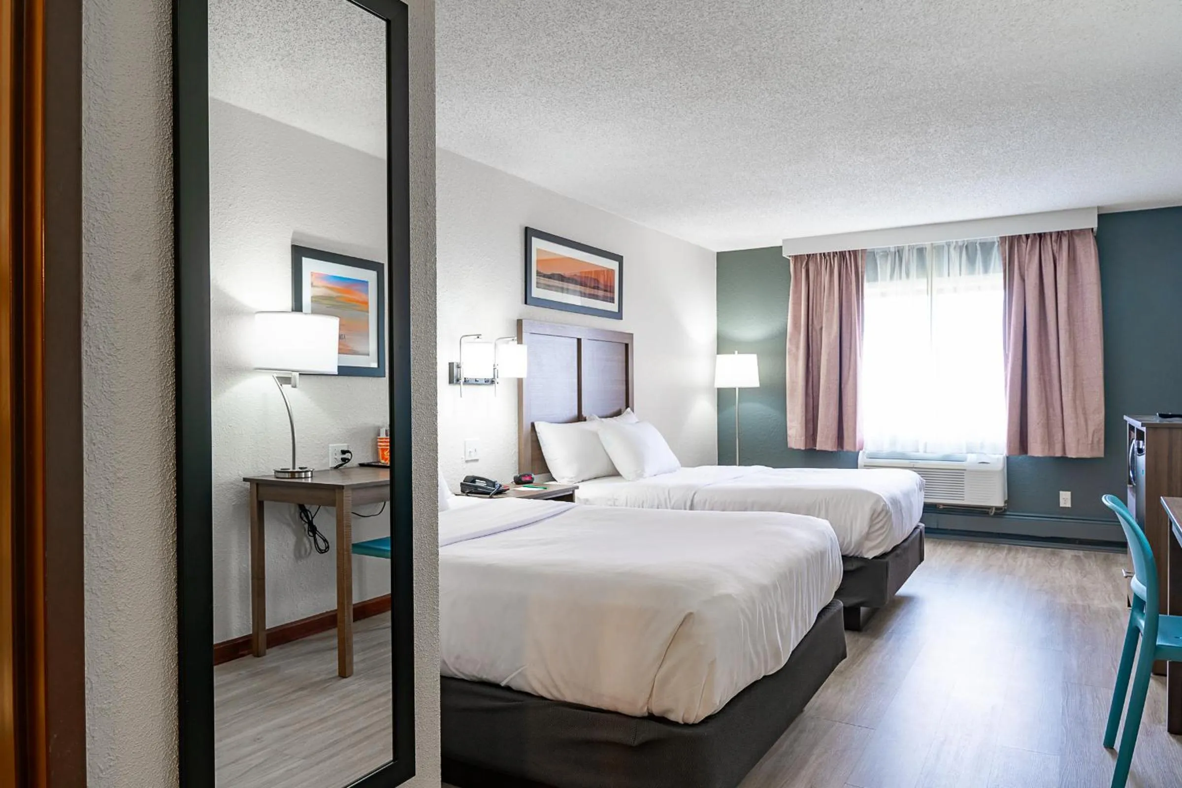 Bed in Quality Inn Milan-Sandusky