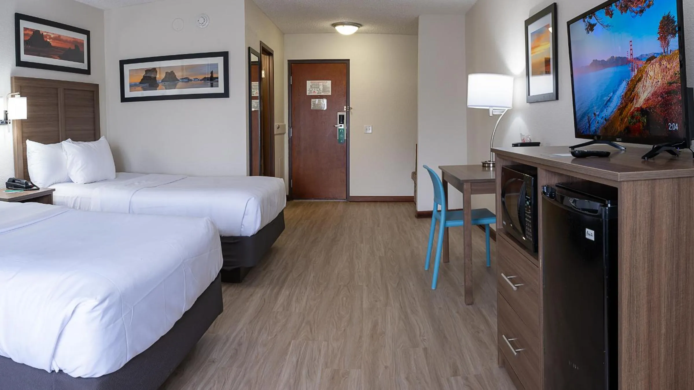 Bed in Quality Inn Milan-Sandusky