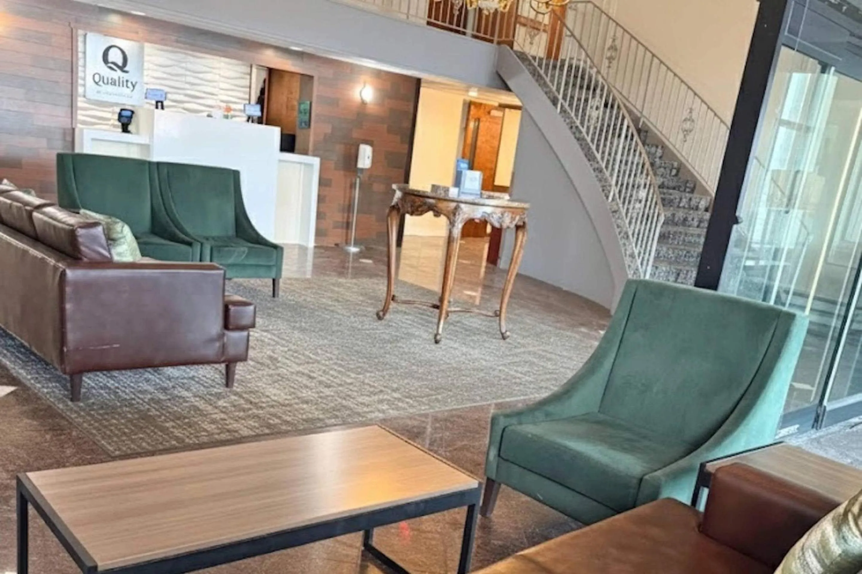 Lobby or reception in Quality Inn Milan-Sandusky