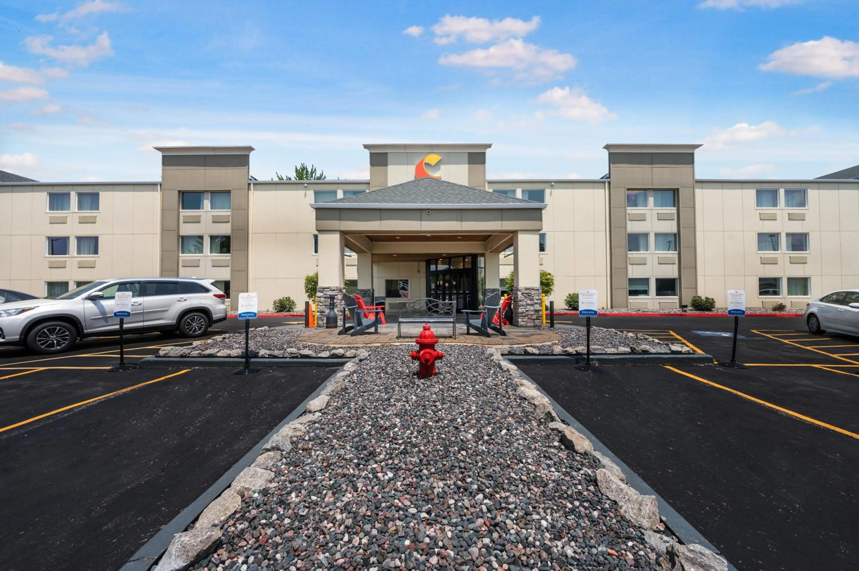 Property building in Comfort Inn Mayfield Heights Cleveland East