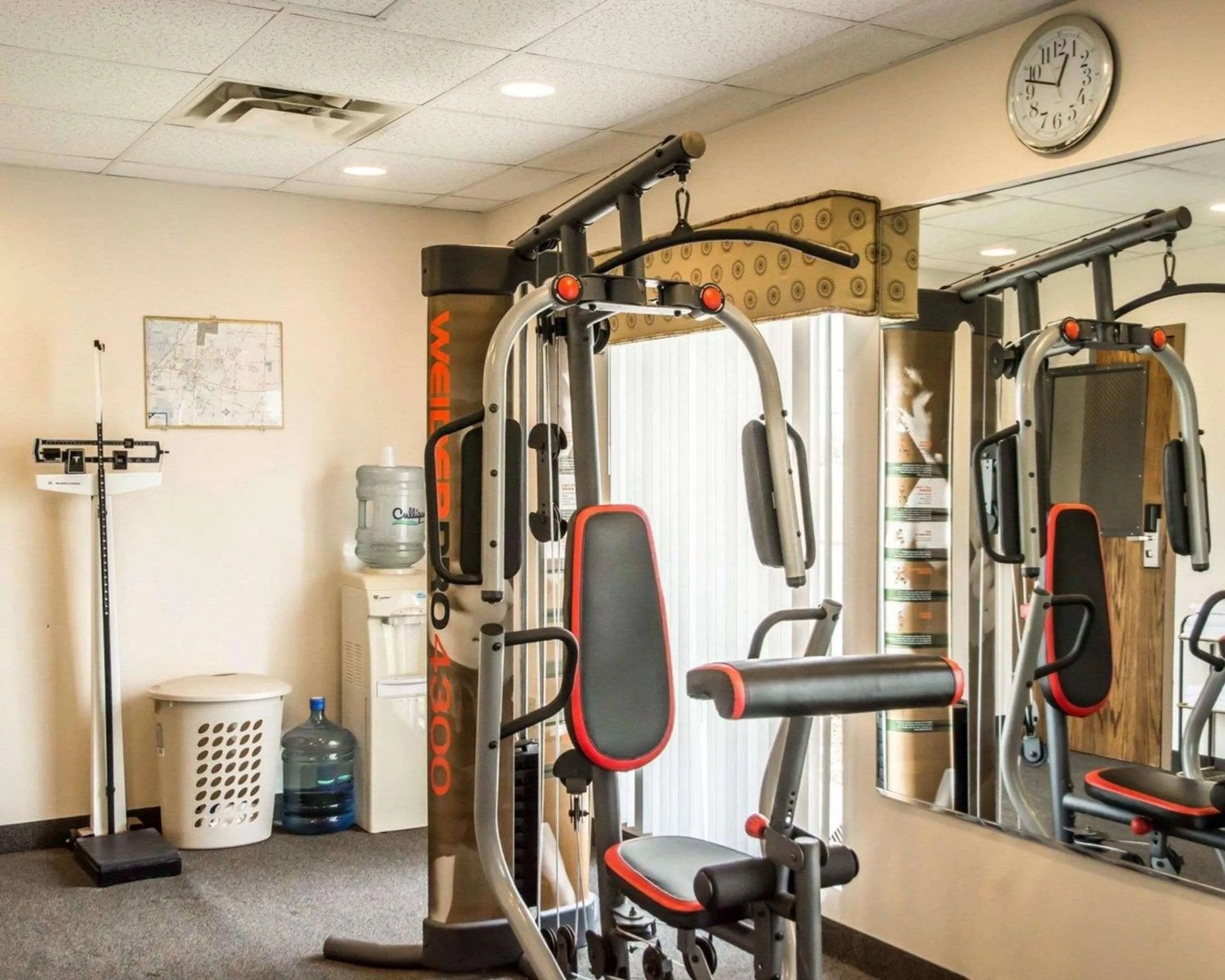 Fitness centre/facilities in Quality Inn Springboro West