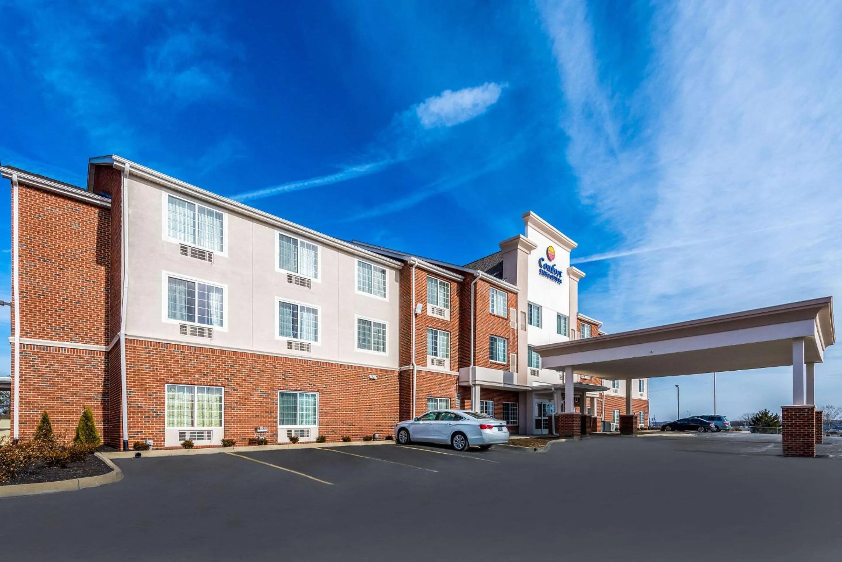 Property building in Comfort Inn & Suites Dayton North