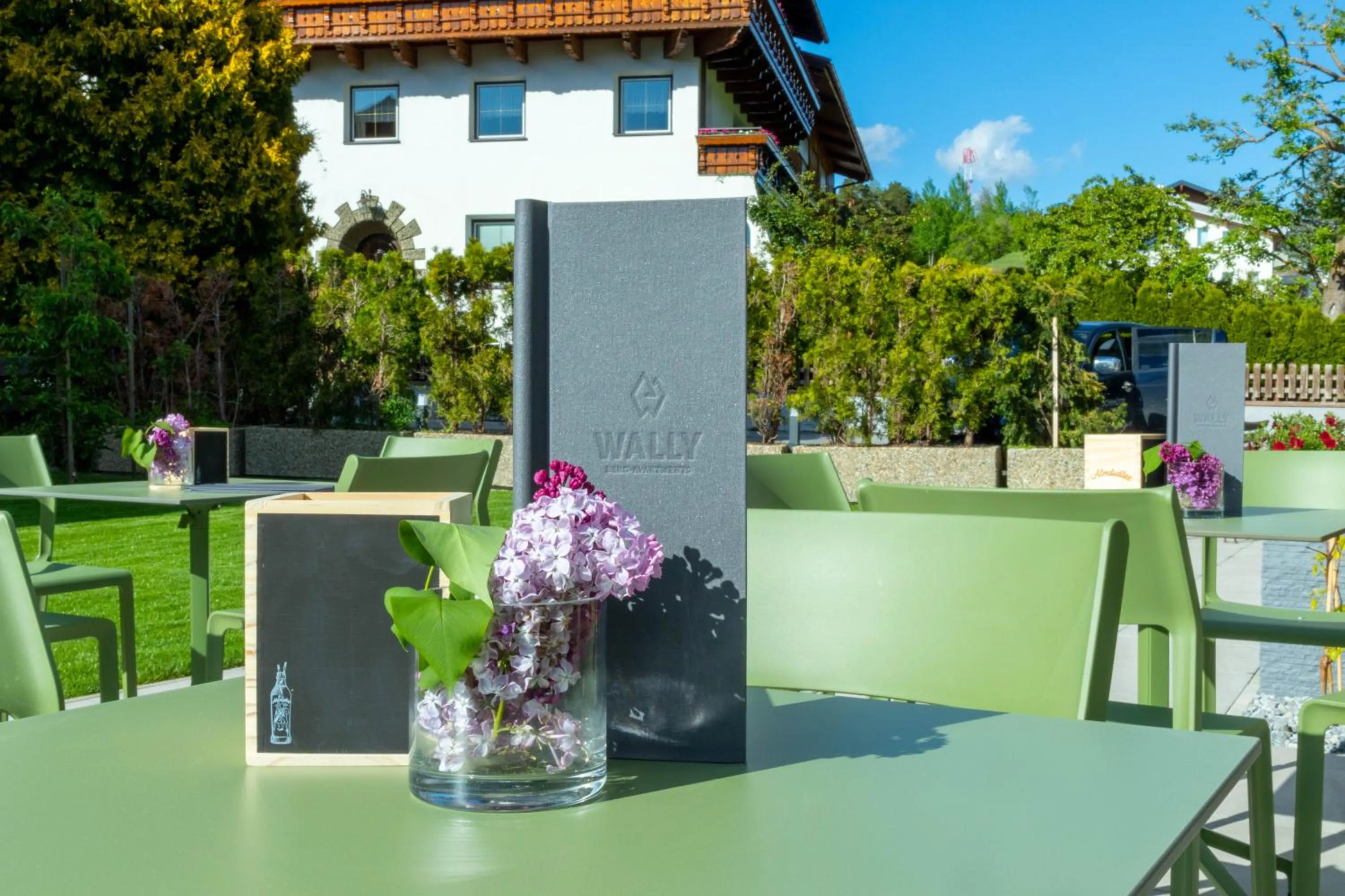 Garden in Wally Berg-Appartements