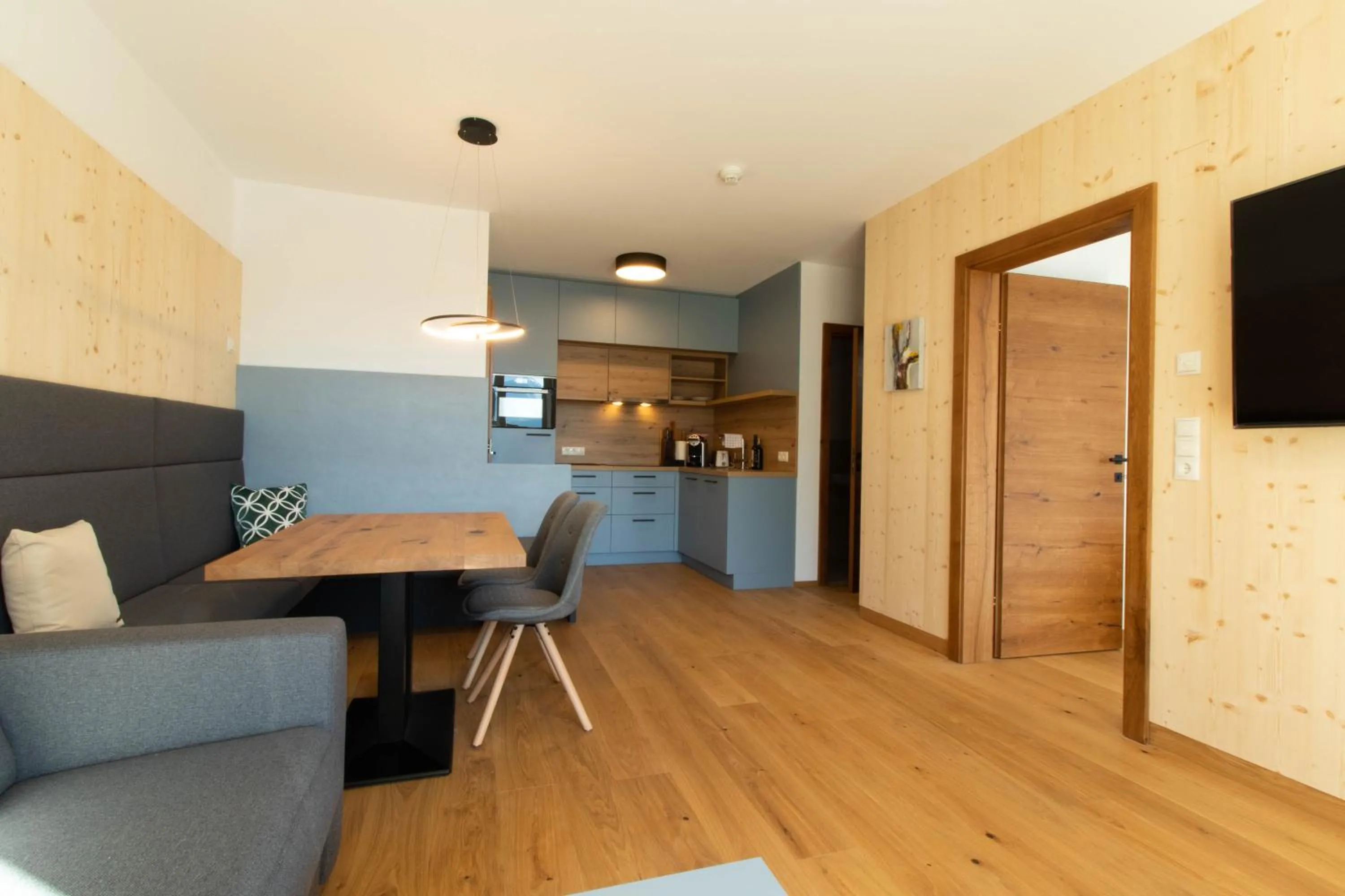 Kitchen or kitchenette in Wally Berg-Appartements