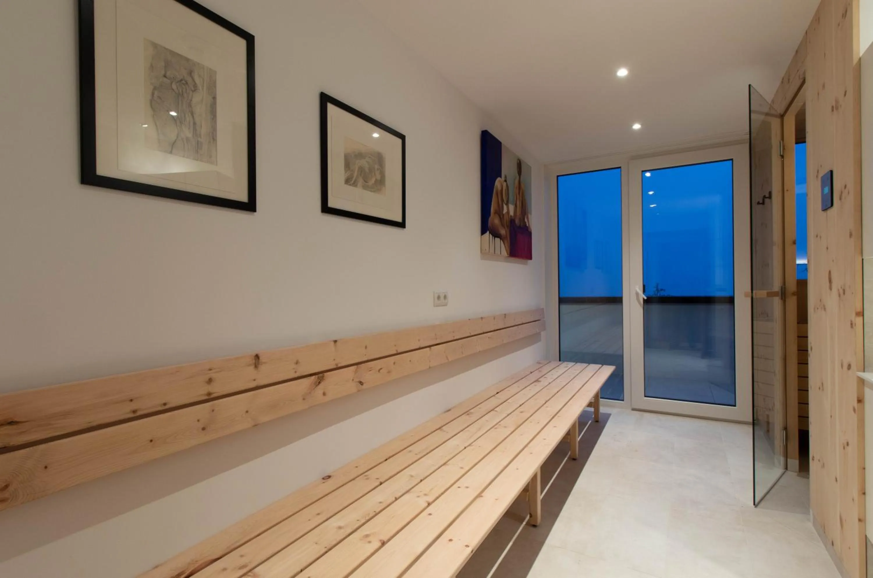 Sauna in Wally Berg-Appartements