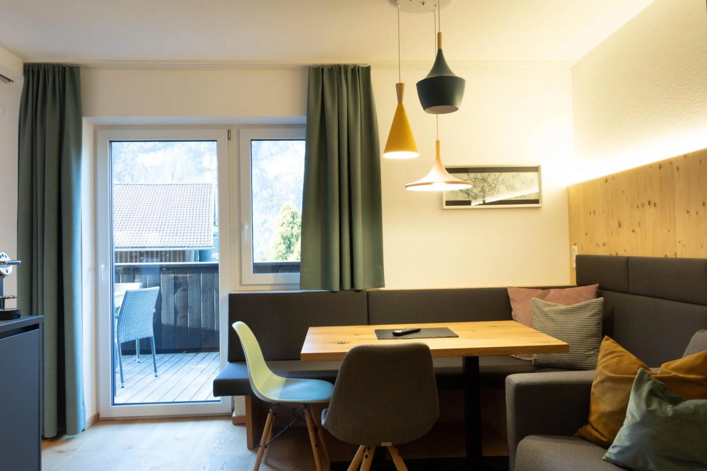 Seating area in Wally Berg-Appartements