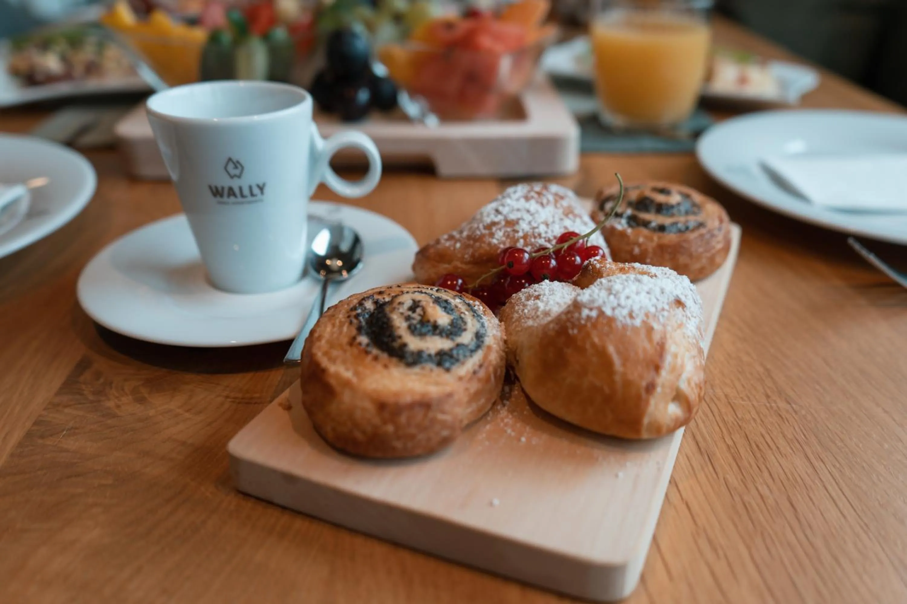 Breakfast in Wally Berg-Appartements