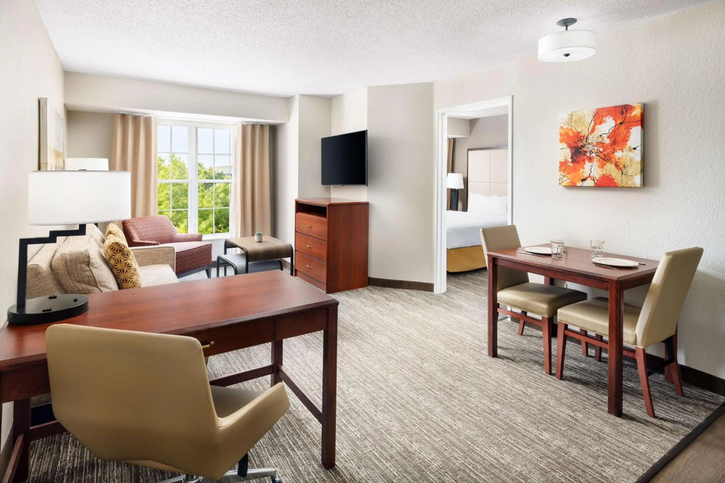 Bedroom in Homewood Suites by Hilton Dallas-DFW Airport N-Grapevine