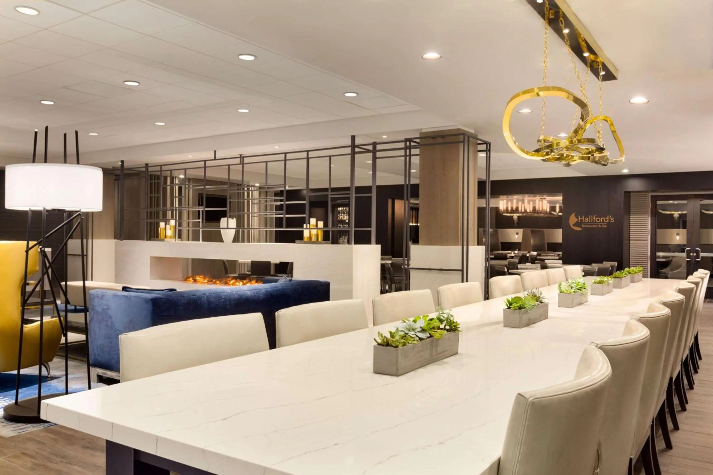 Lobby or reception in Embassy Suites Dallas - DFW Airport North