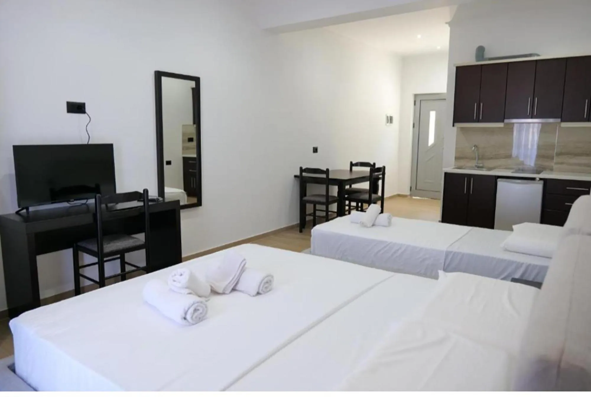 Bed in Lux Apartments