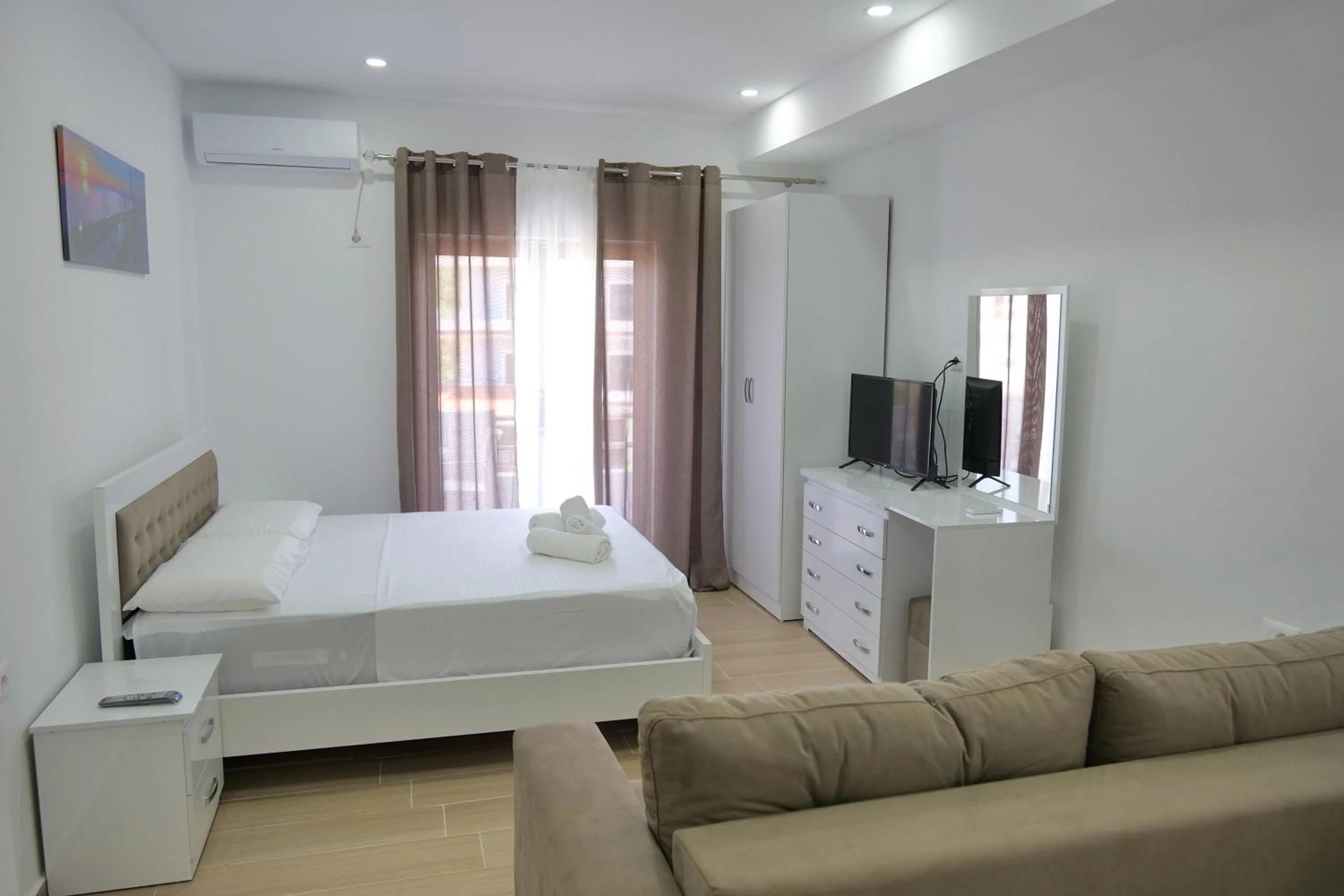 Photo of the whole room, Bed in Lux Apartments