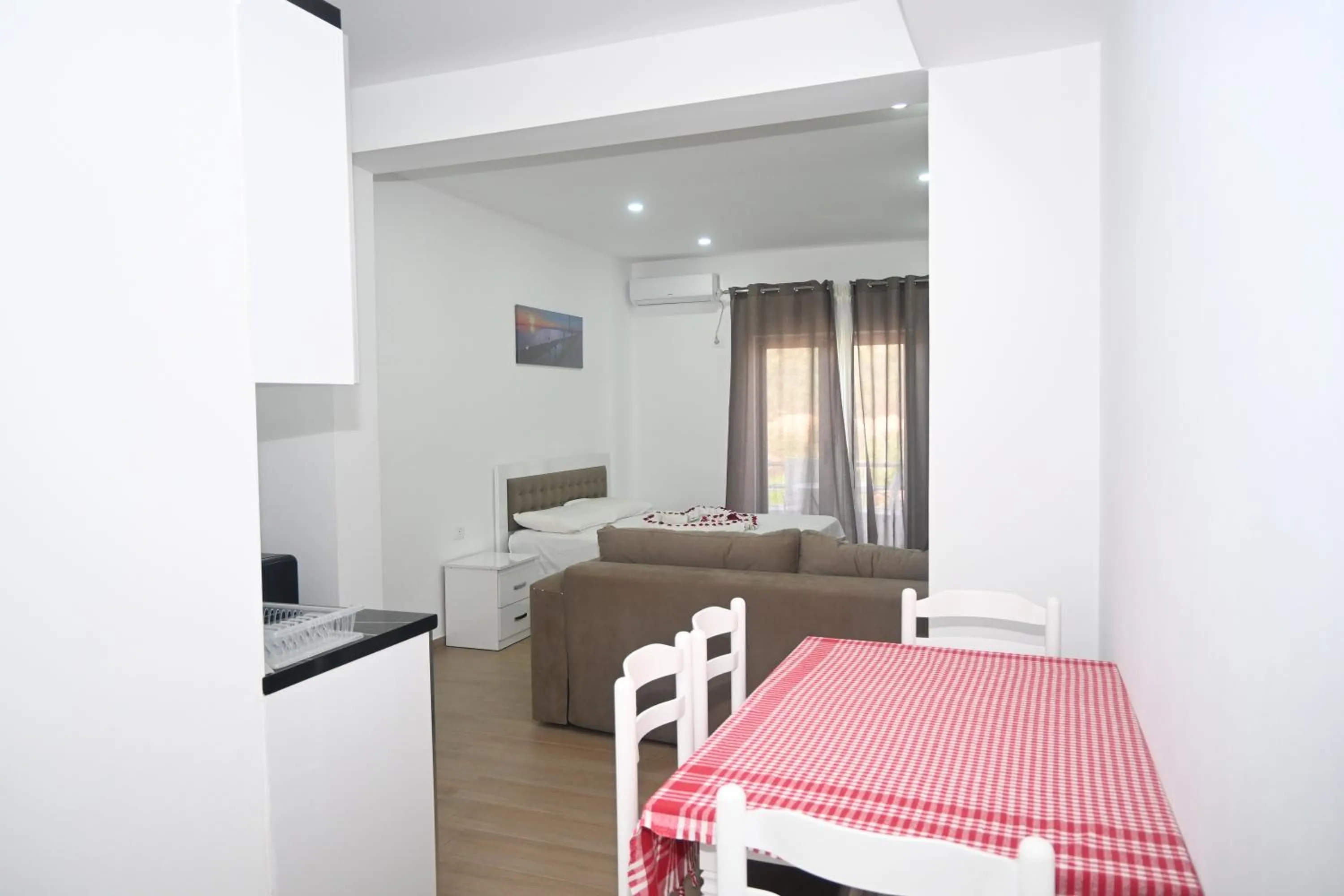 Bed in Lux Apartments