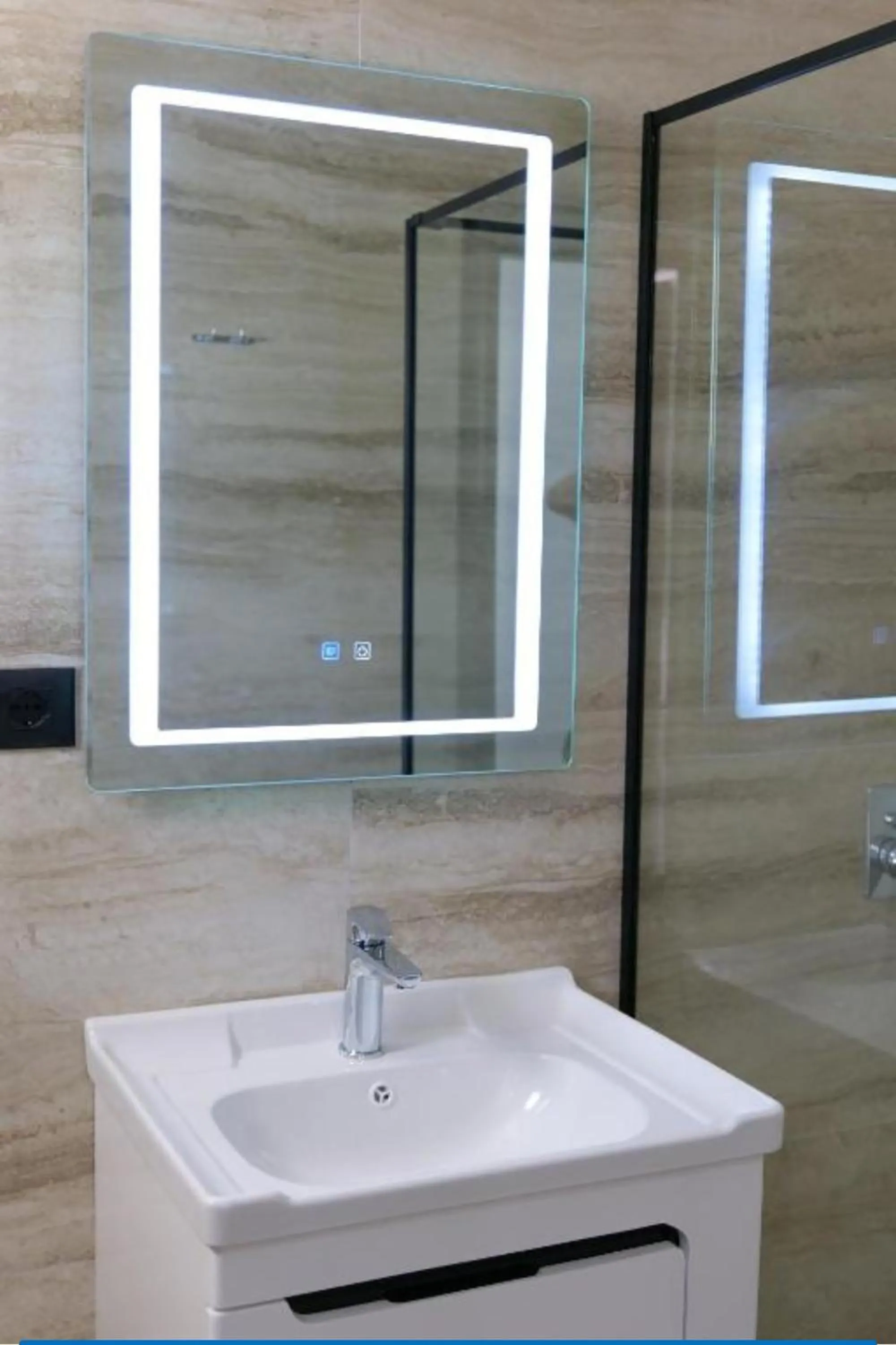 Shower in Lux Apartments