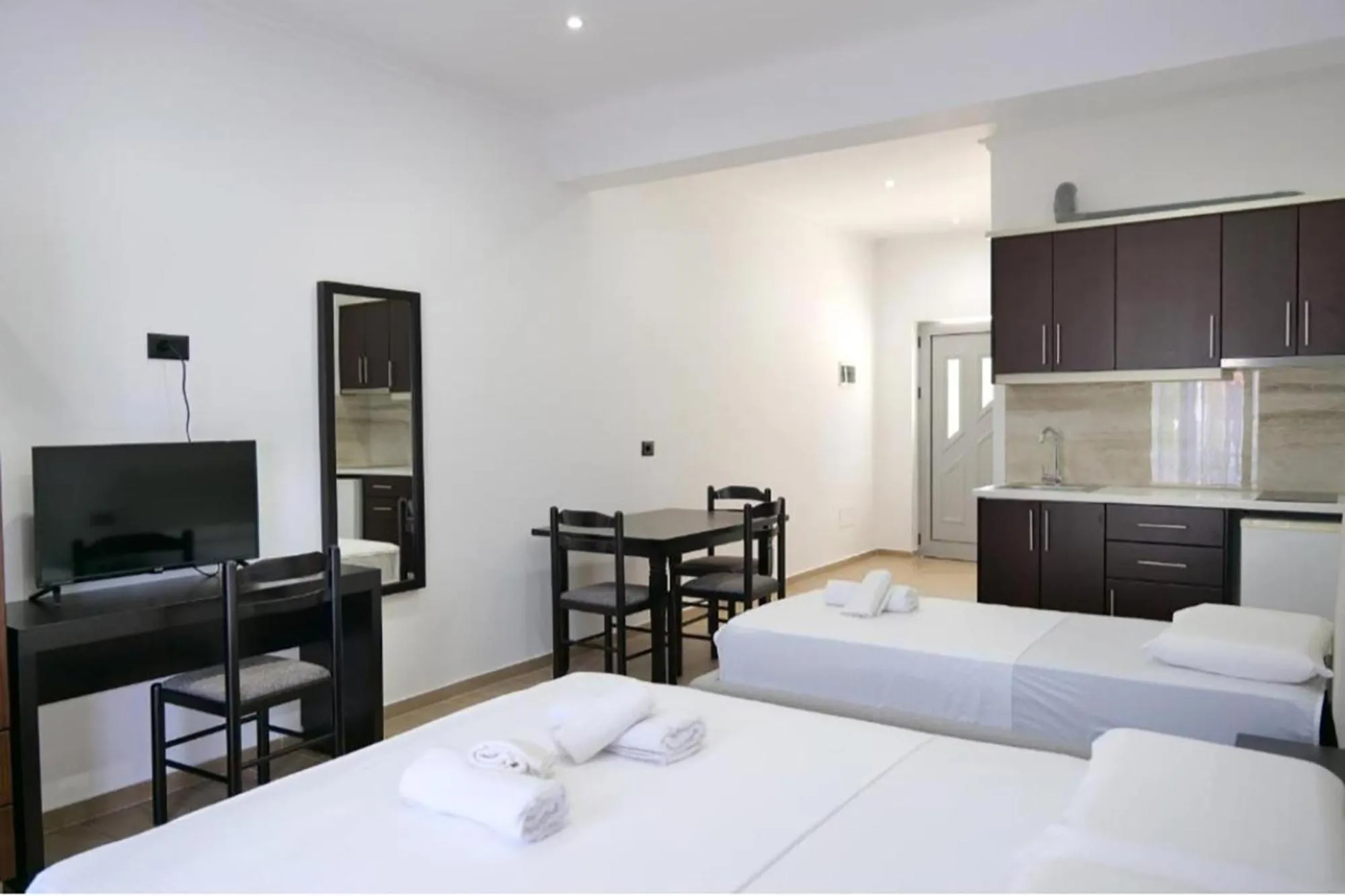 Bed in Lux Apartments