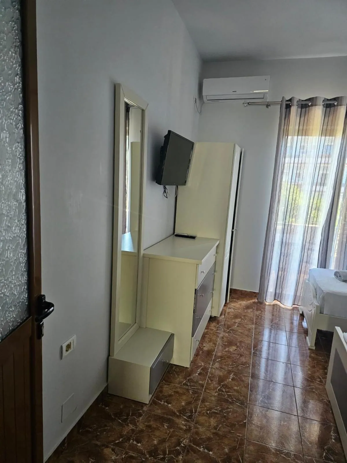 Bed in Lux Apartments